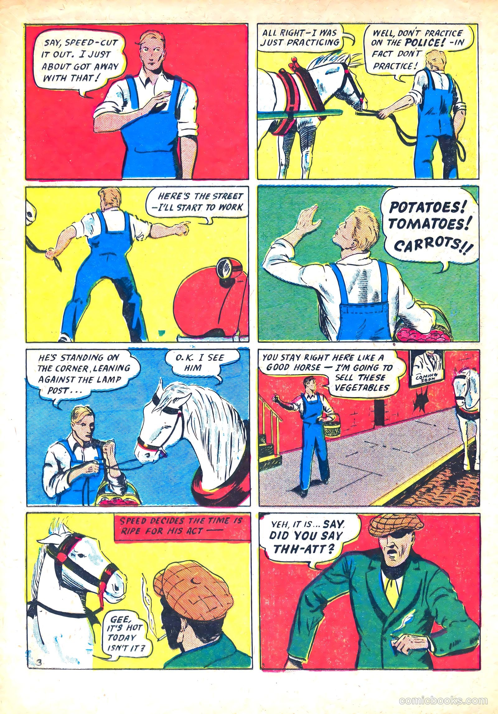 Amazing Mystery Funnies #9 (1939) — page 33 of 53