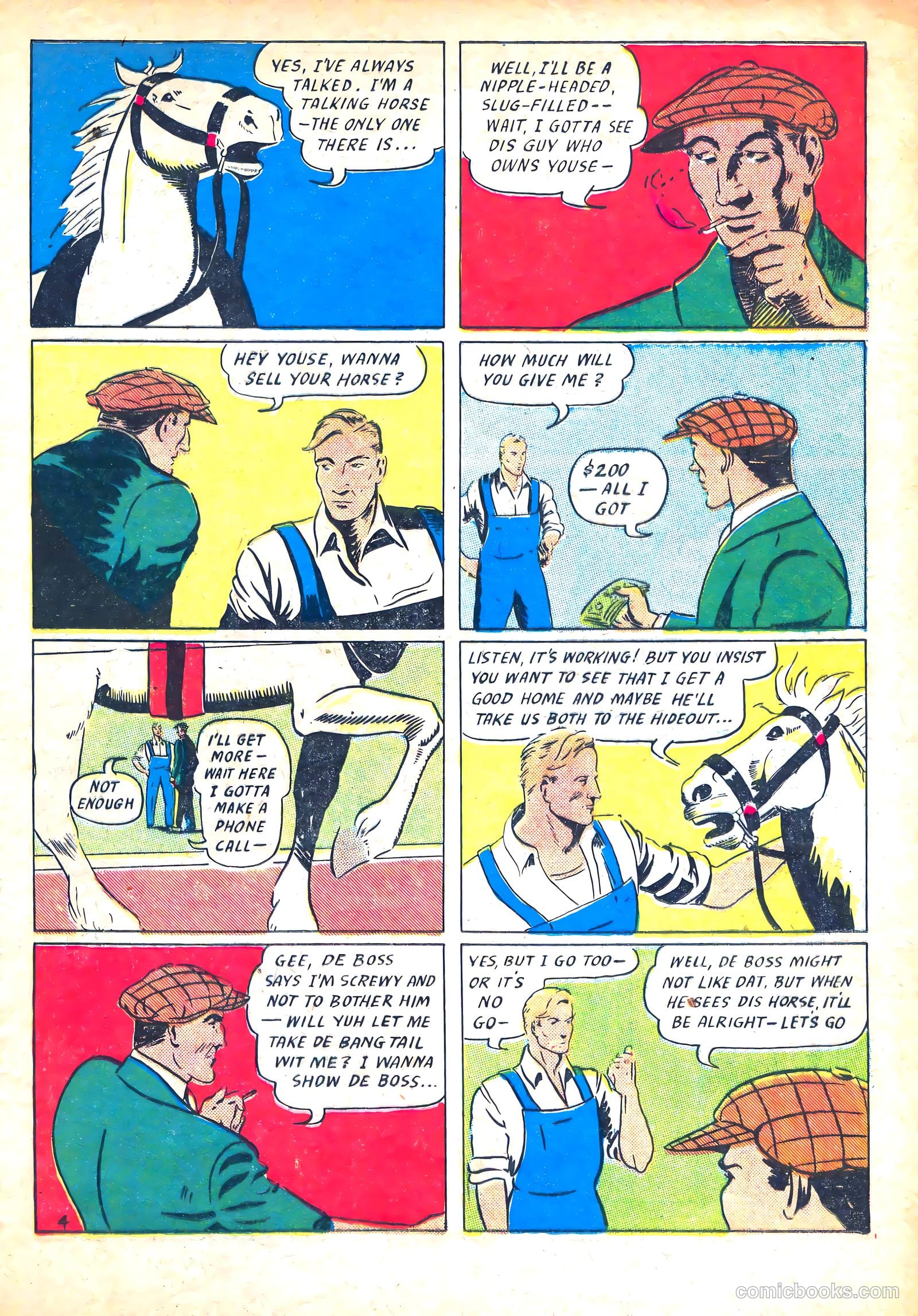 Amazing Mystery Funnies #9 (1939) — page 34 of 53