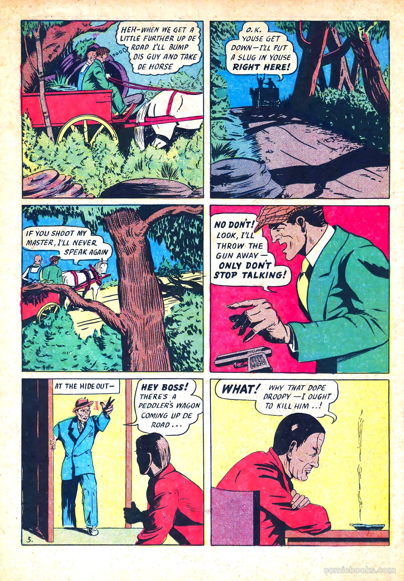 Amazing Mystery Funnies #9 (1939) — page 35 of 53