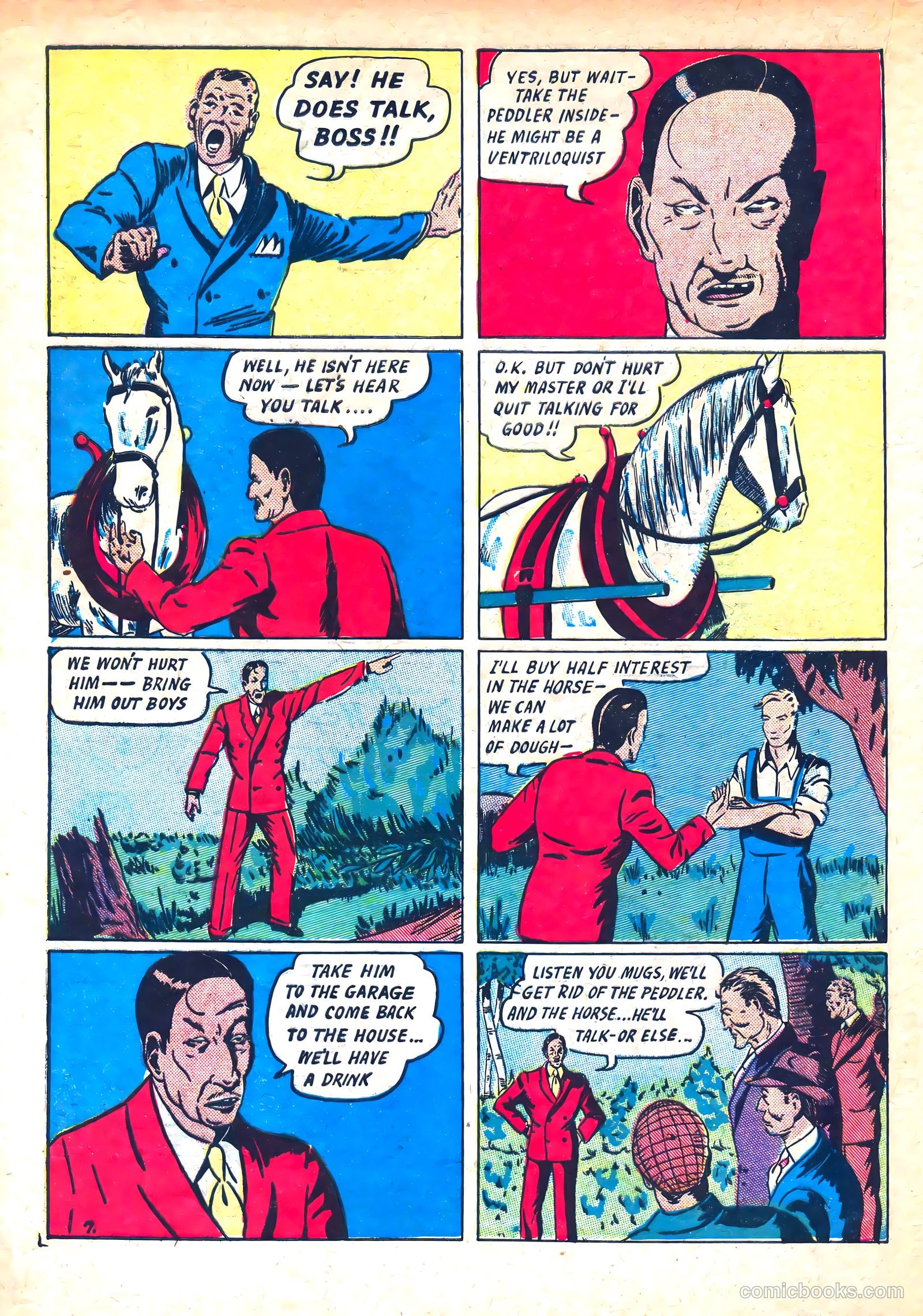 Amazing Mystery Funnies #9 (1939) — page 37 of 53