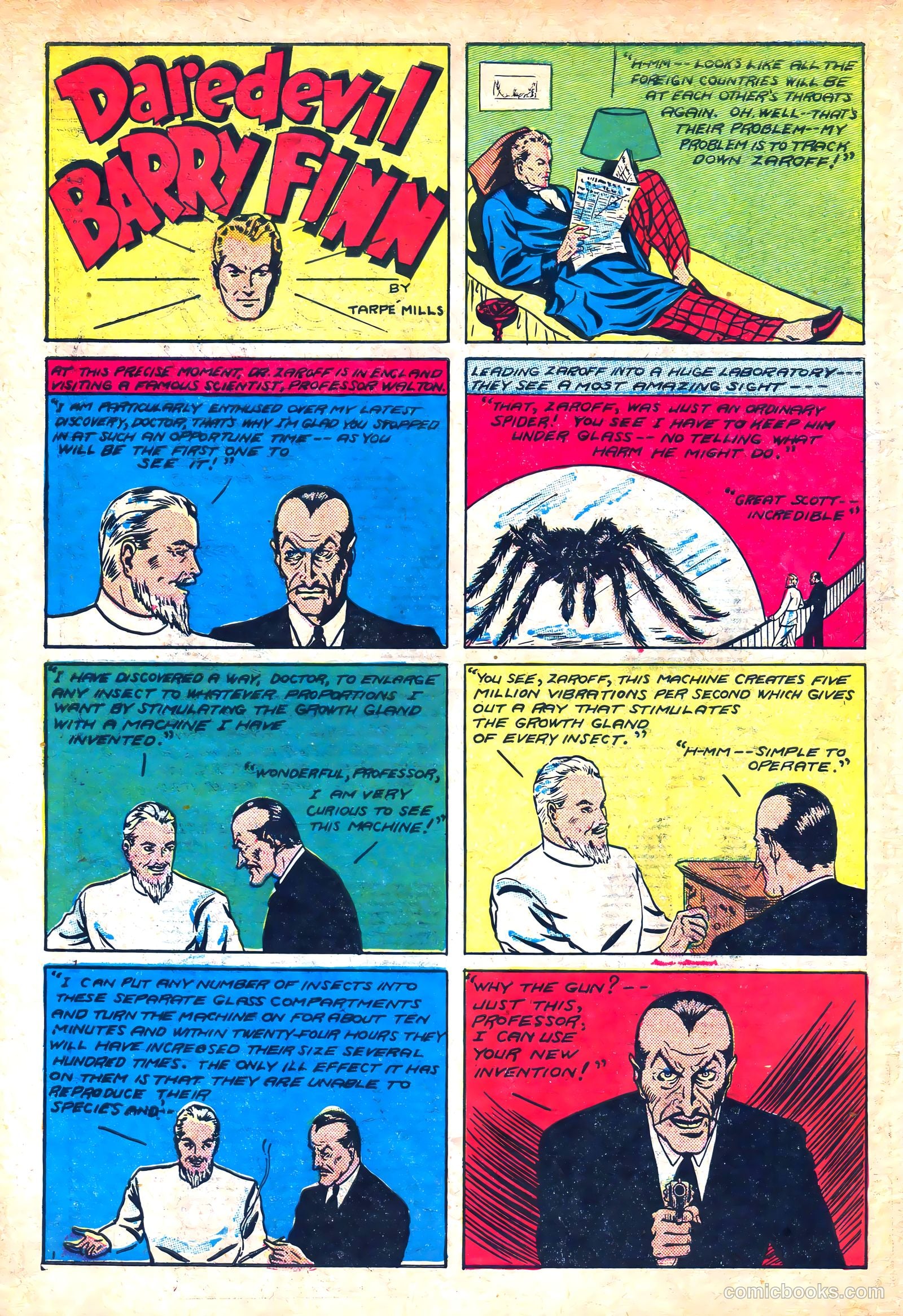 Amazing Mystery Funnies #9 (1939) — page 39 of 53