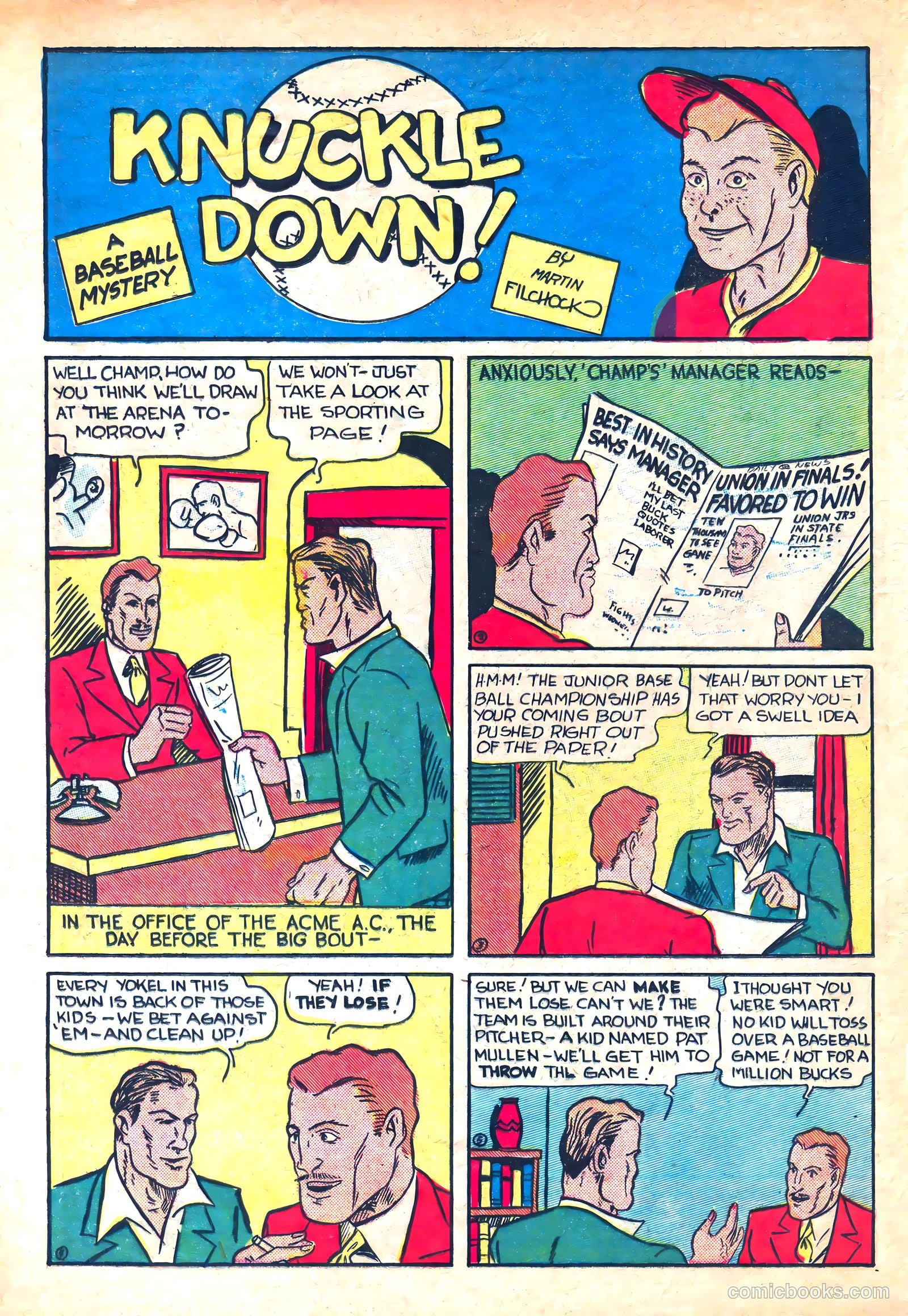 Amazing Mystery Funnies #9 (1939) — page 45 of 53