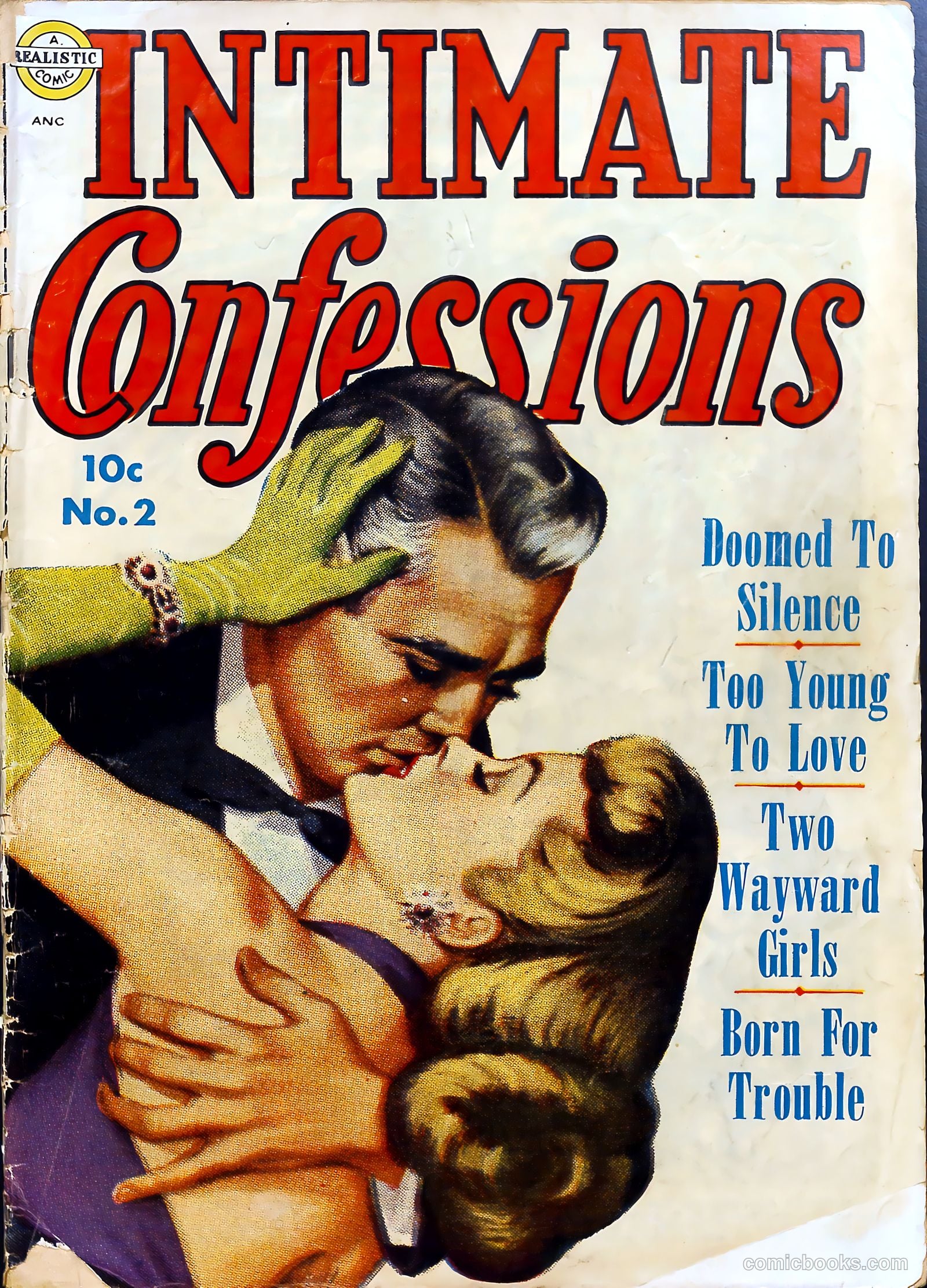 Intimate Confessions #2 cover