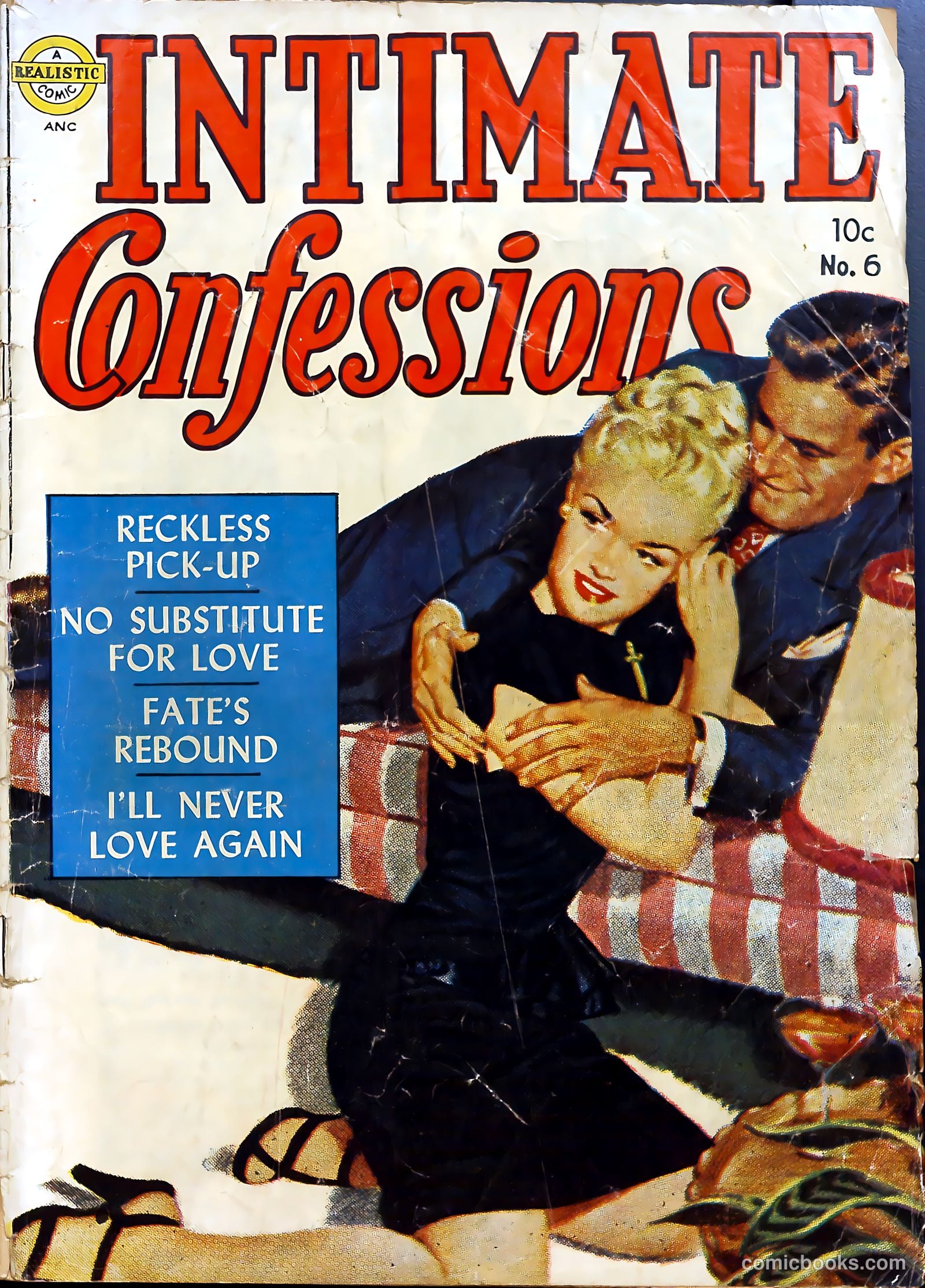 Intimate Confessions #6 cover
