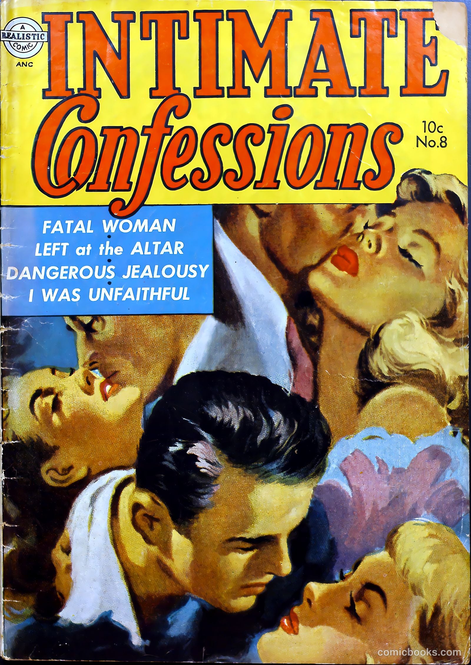 Intimate Confessions #8 cover