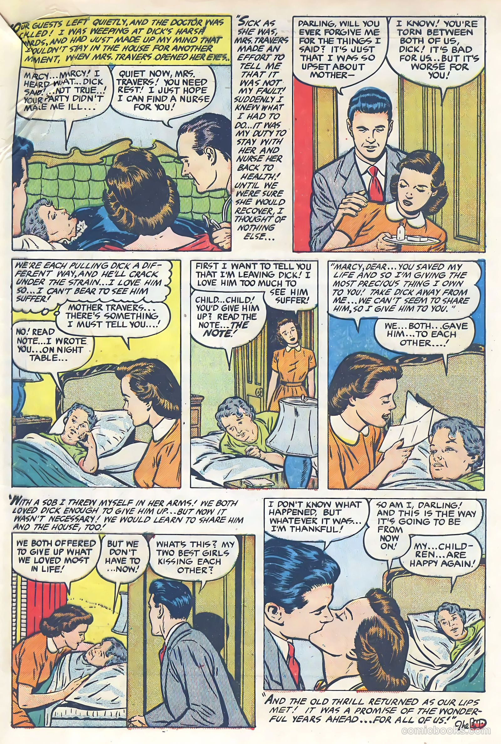 Intimate Love #20 (1952) — page 33 of 36