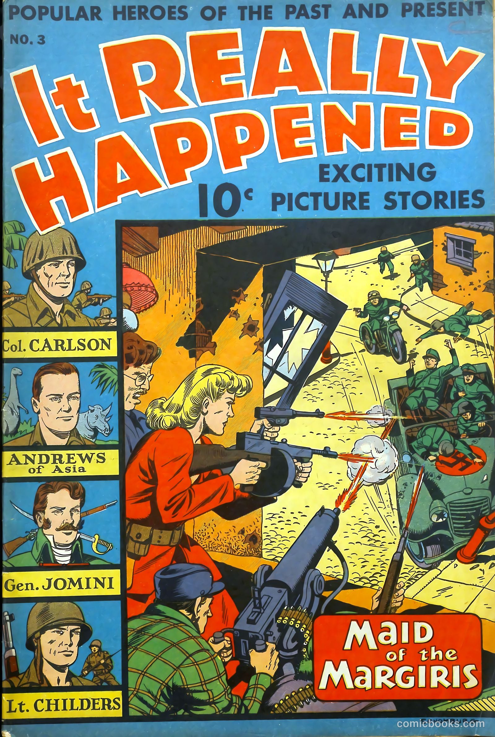 It Really Happened #3 cover