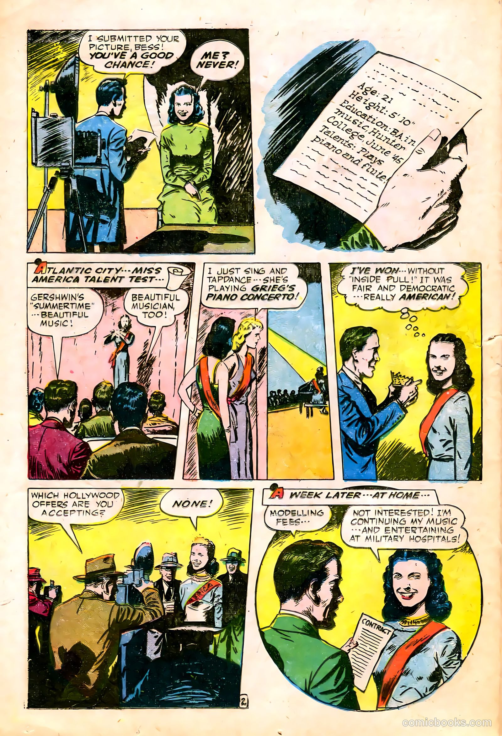 It Really Happened #7 (1947) — page 37 of 50