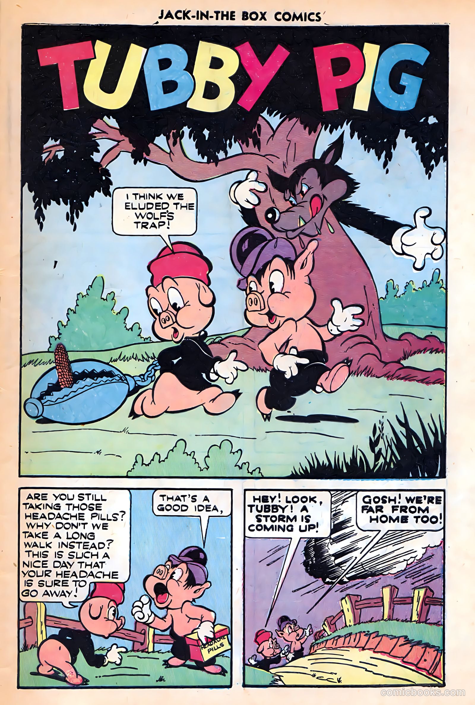 Jack-in-the-Box Comics #12 (1946) — page 3 of 48