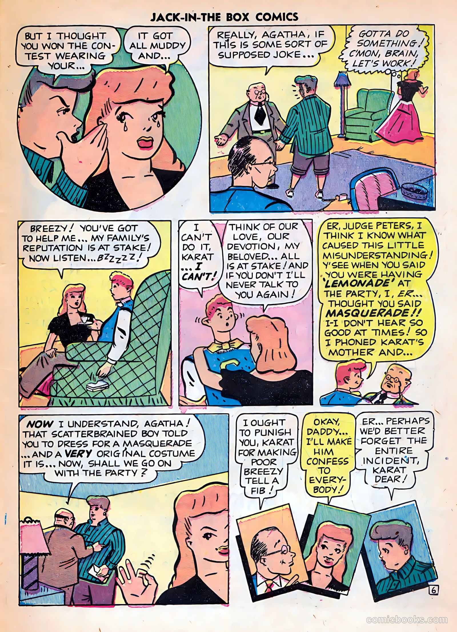 Jack-in-the-Box Comics #12 (1946) — page 31 of 48