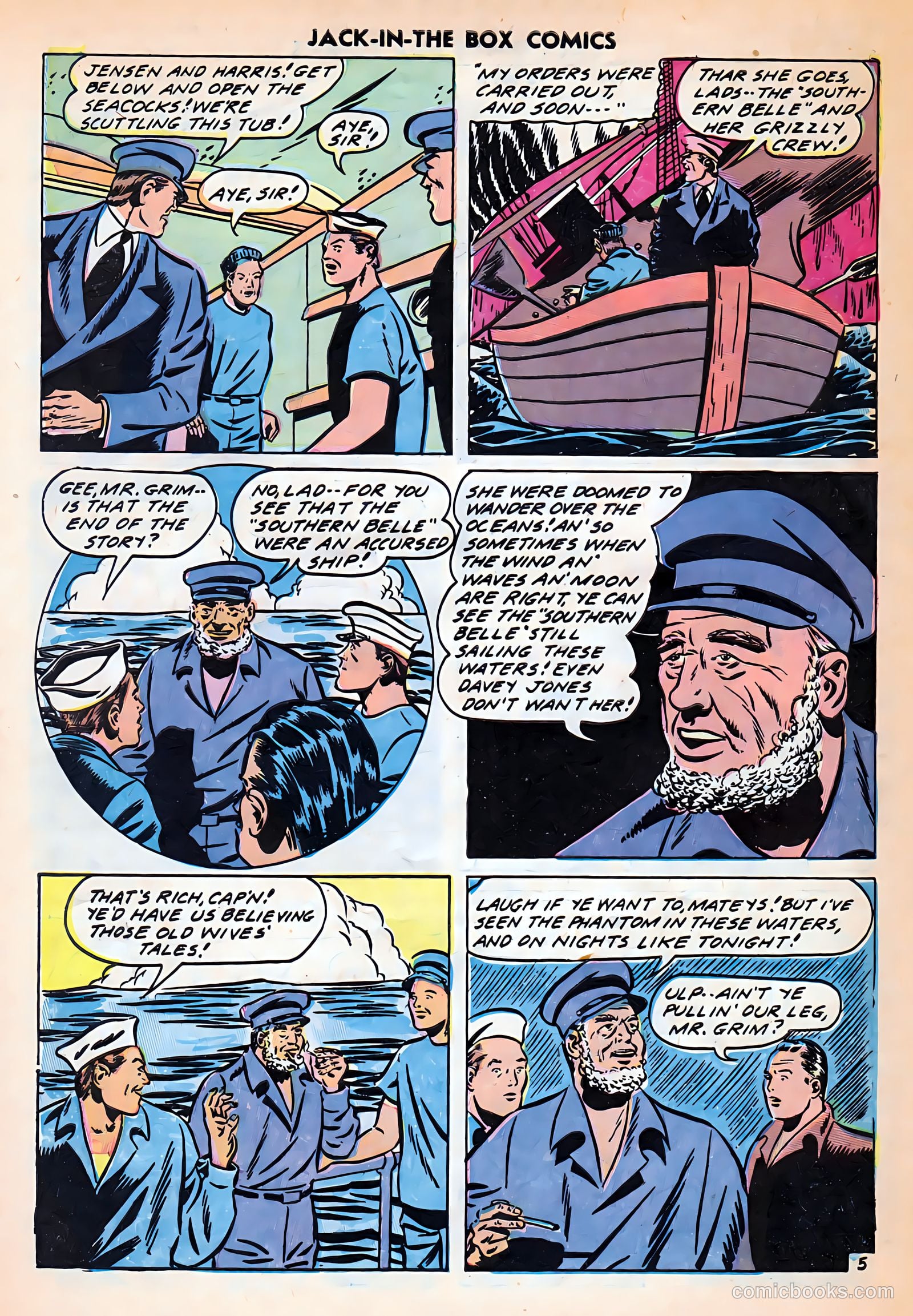 Jack-in-the-Box Comics #12 (1946) — page 40 of 48