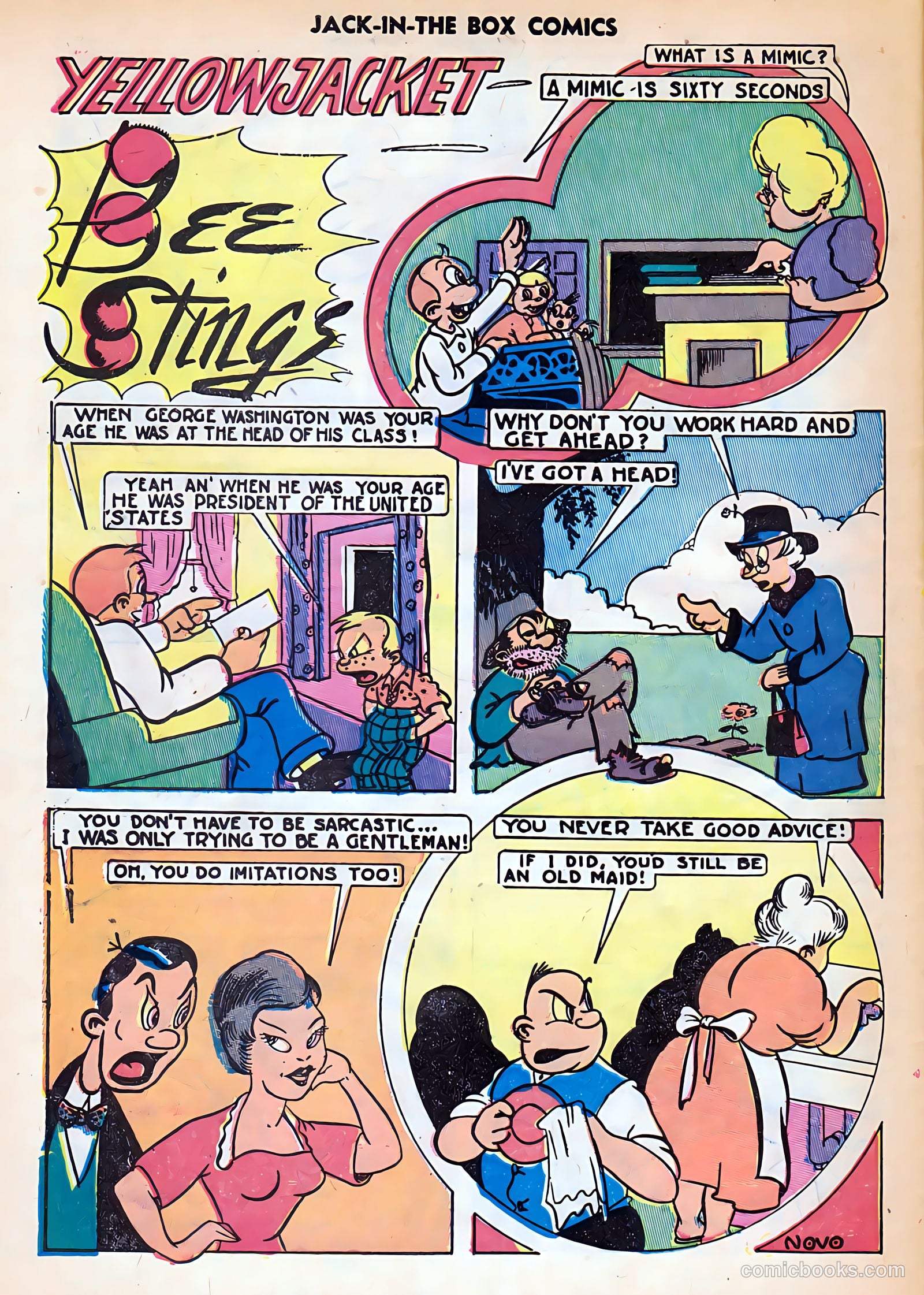 Jack-in-the-Box Comics #12 (1946) — page 42 of 48