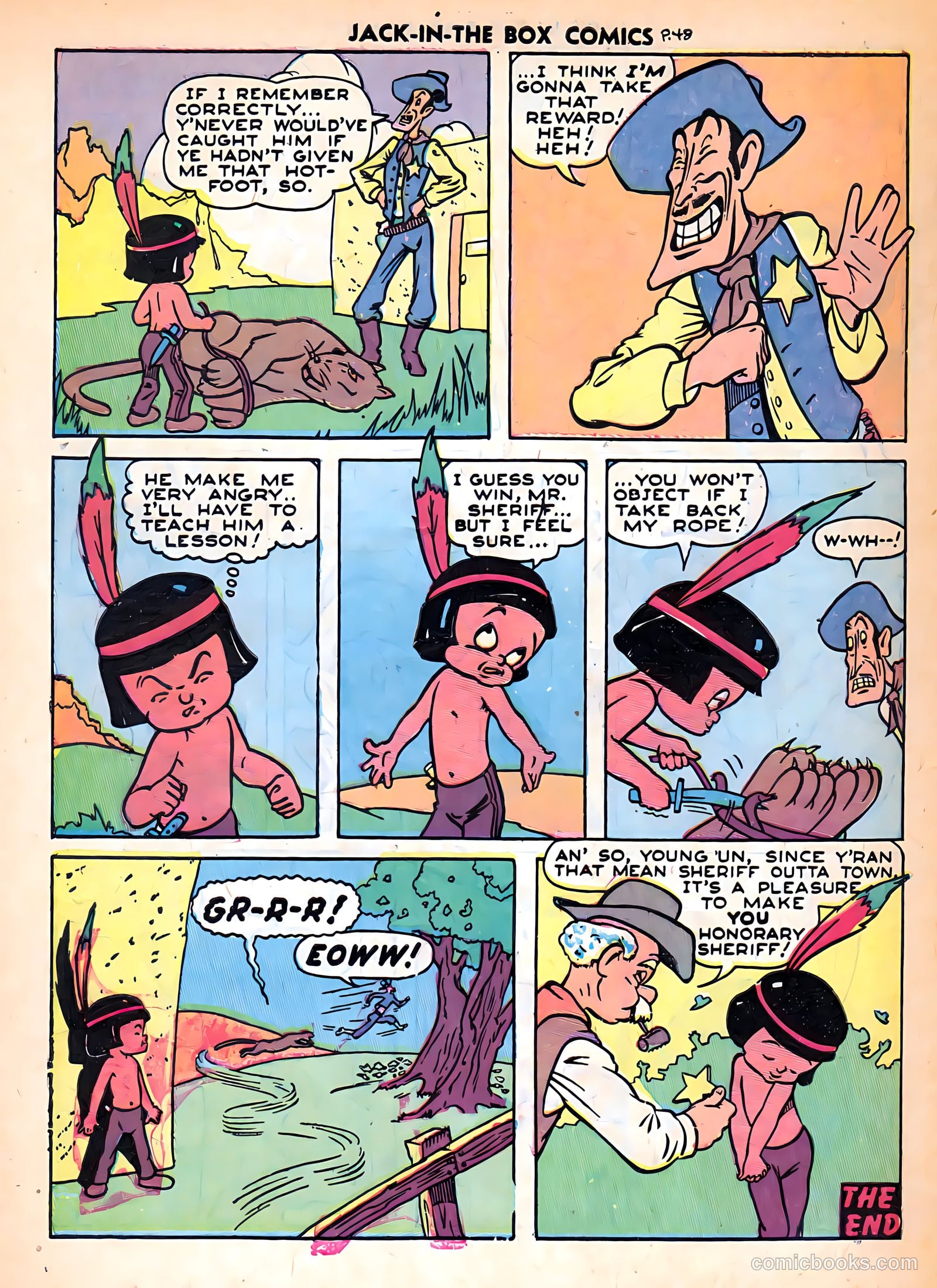 Jack-in-the-Box Comics #12 (1946) — page 46 of 48
