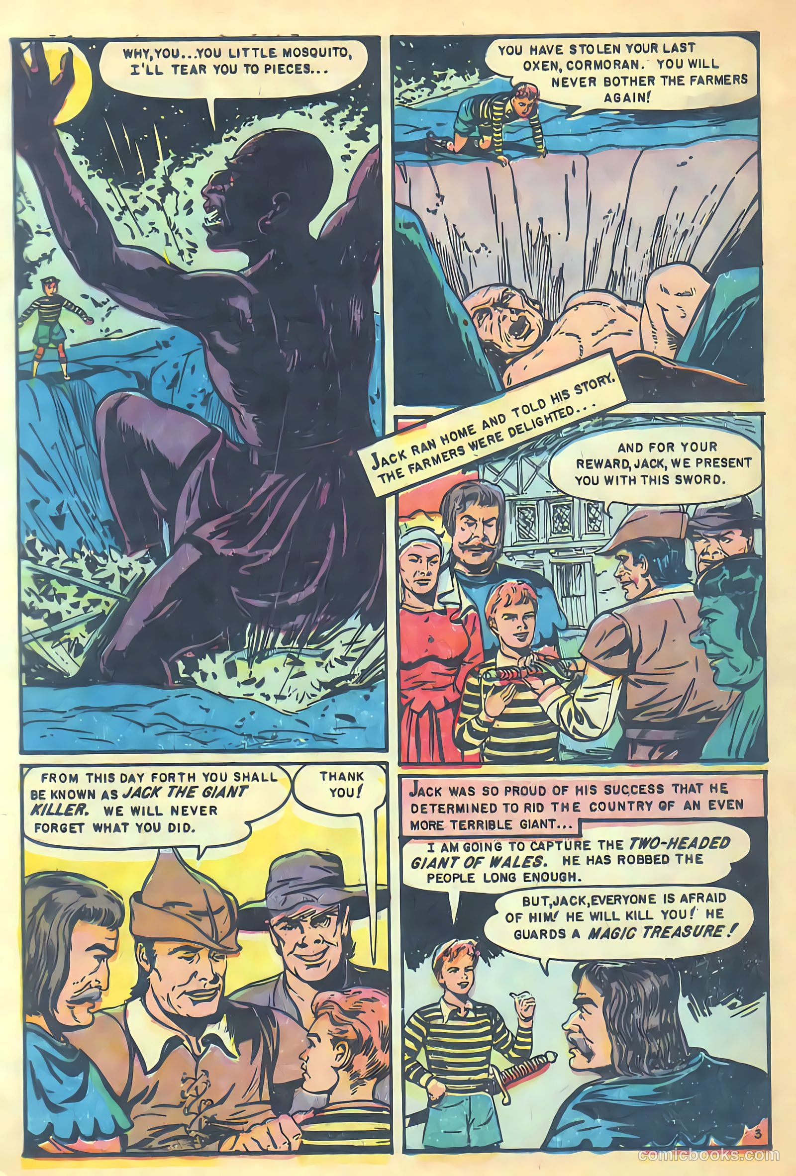 Jack the Giant Killer #1 (1953) — page 5 of 36