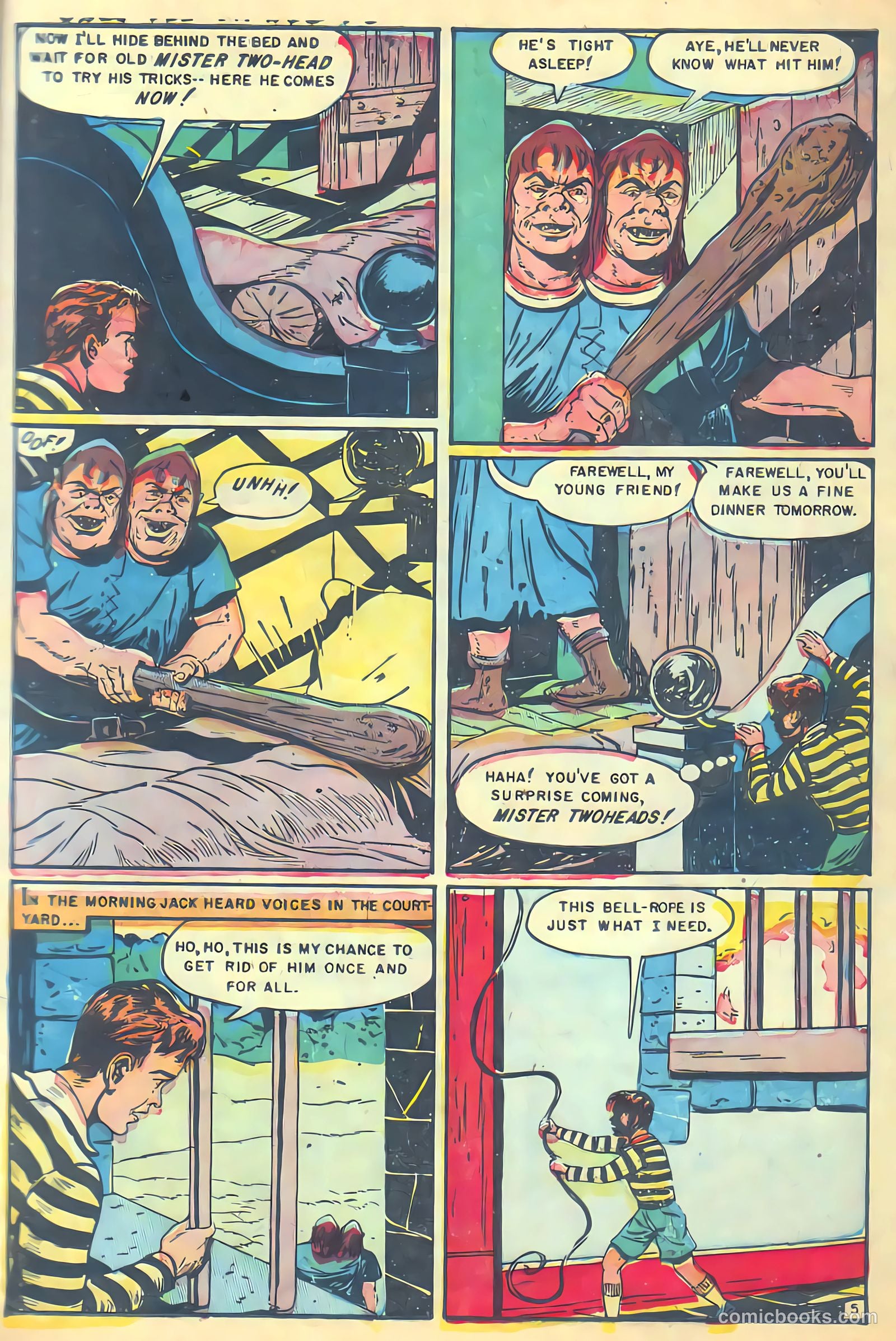 Jack the Giant Killer #1 (1953) — page 7 of 36