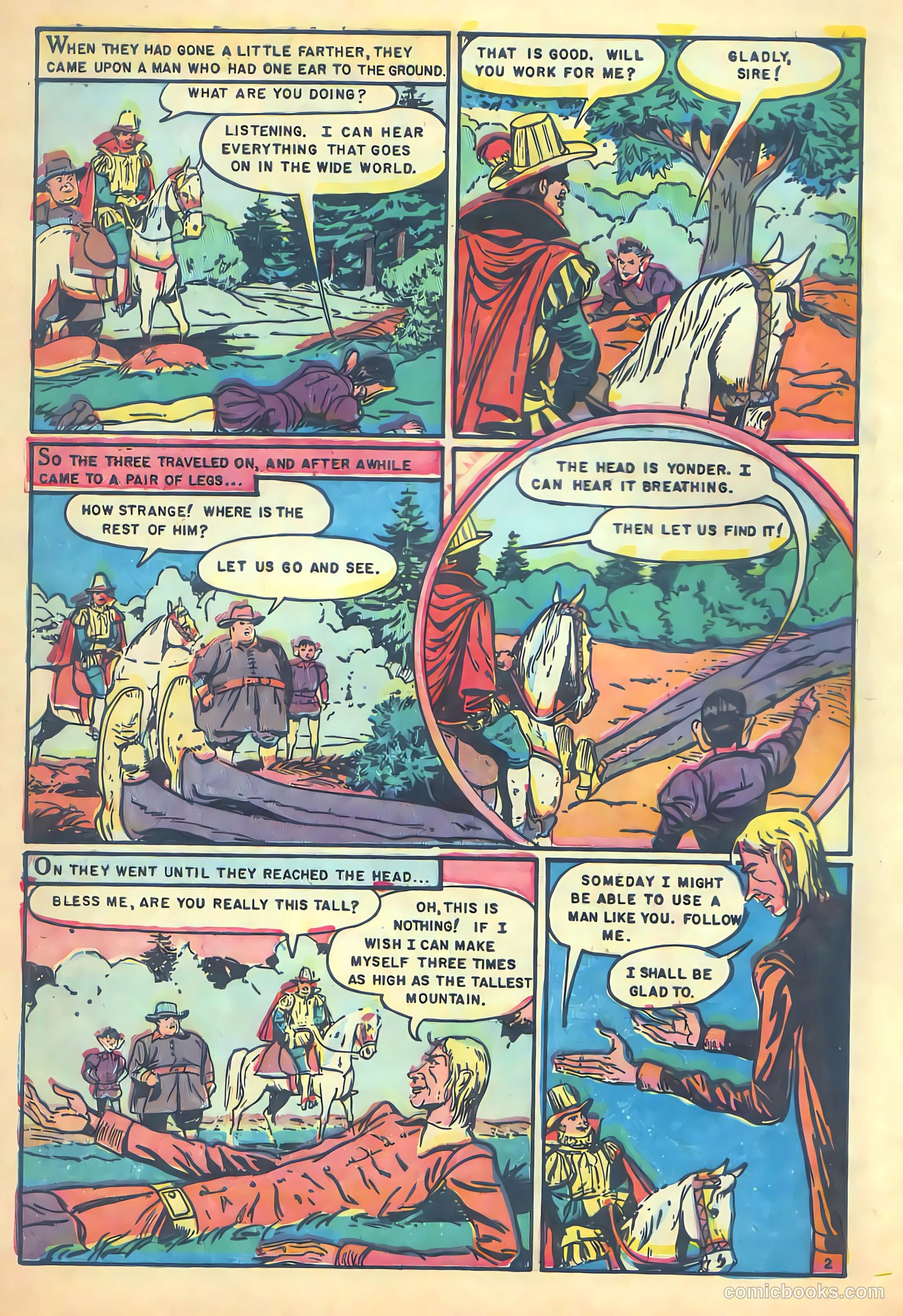 Jack the Giant Killer #1 (1953) — page 12 of 36