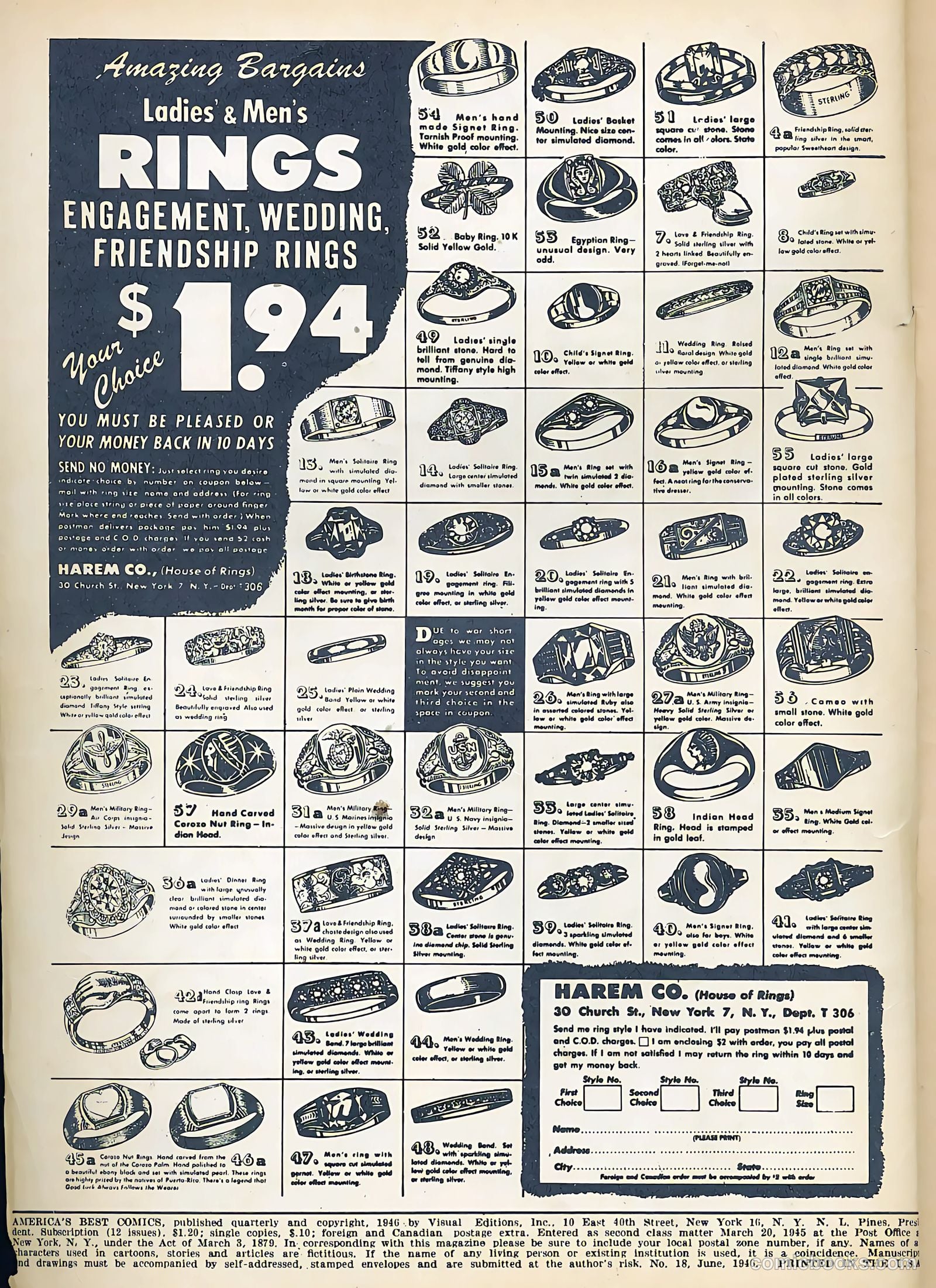 America's Best Comics #18 (1946, Visual Editions, Inc.) — page 2 of 52