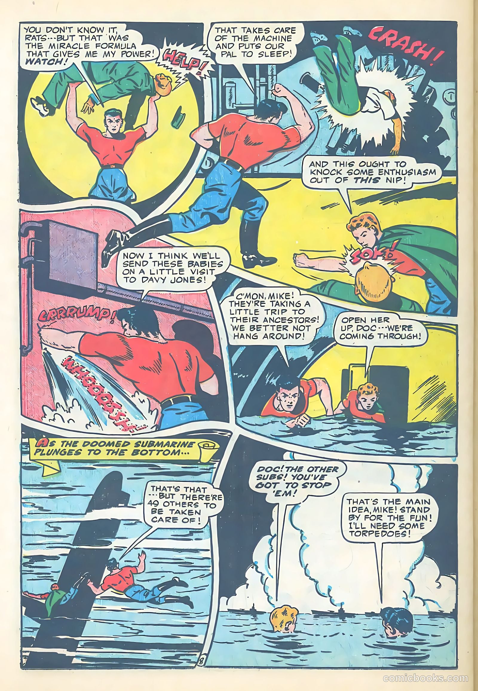 America's Best Comics #18 (1946, Visual Editions, Inc.) — page 36 of 52