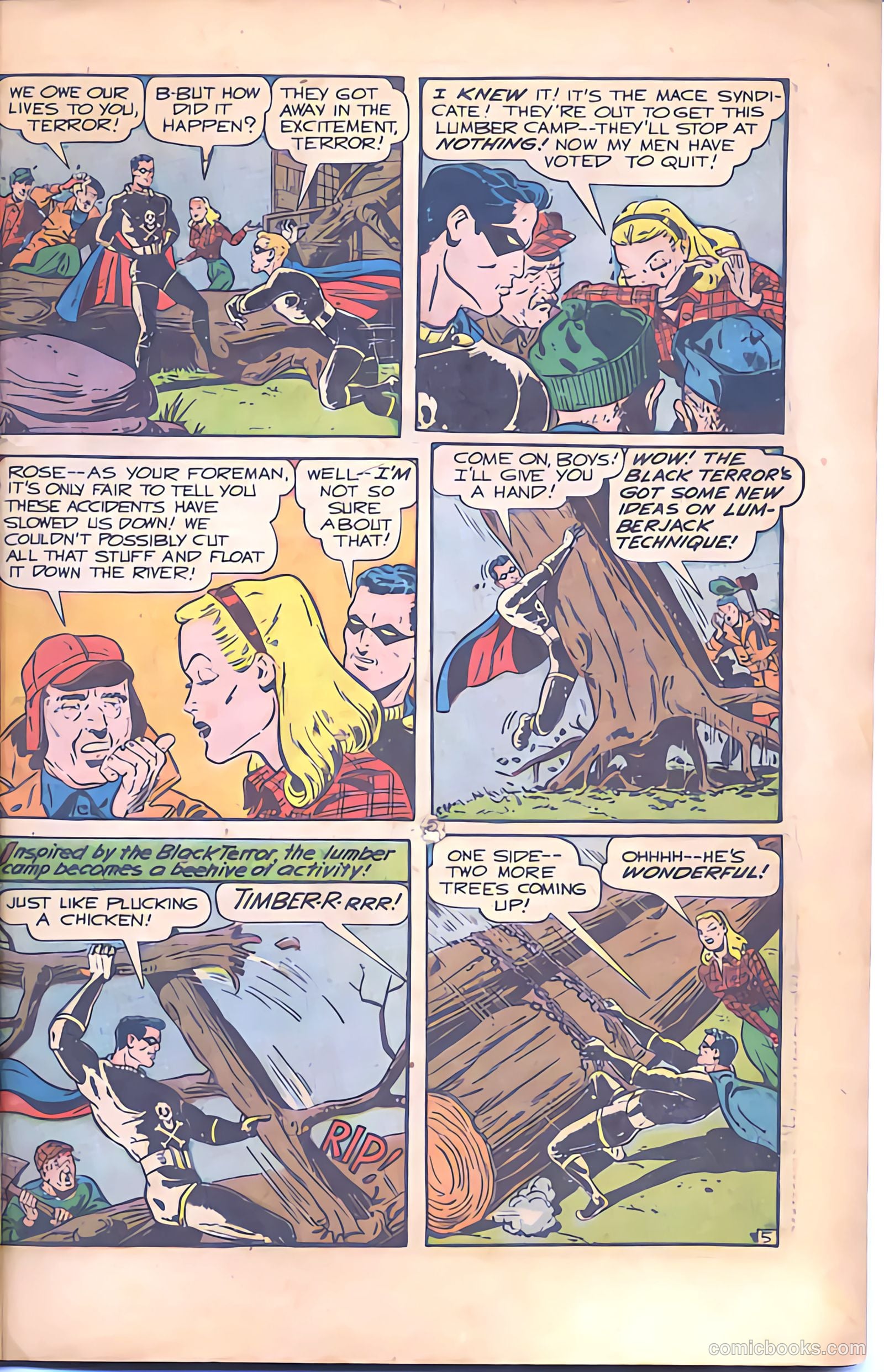 America's Best Comics #21 (1947) — page 8 of 50