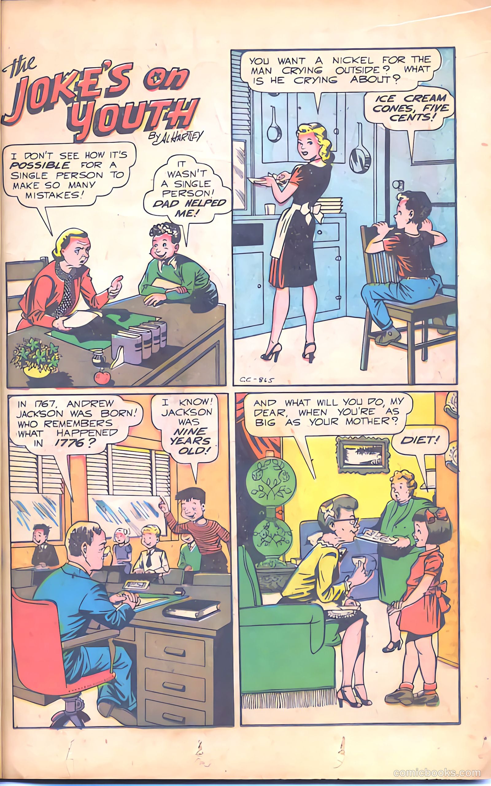 America's Best Comics #21 (1947) — page 16 of 50