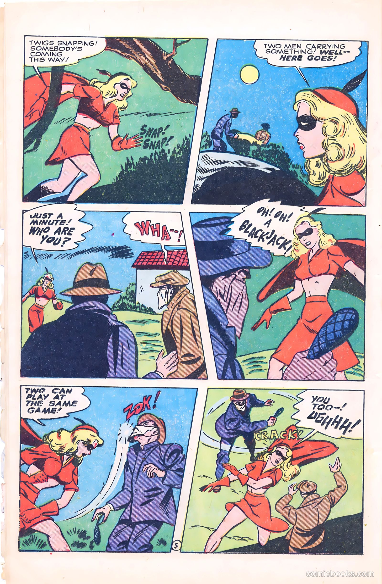 America's Best Comics #27 (1948, Visual Editions, Inc.) — page 18 of 52