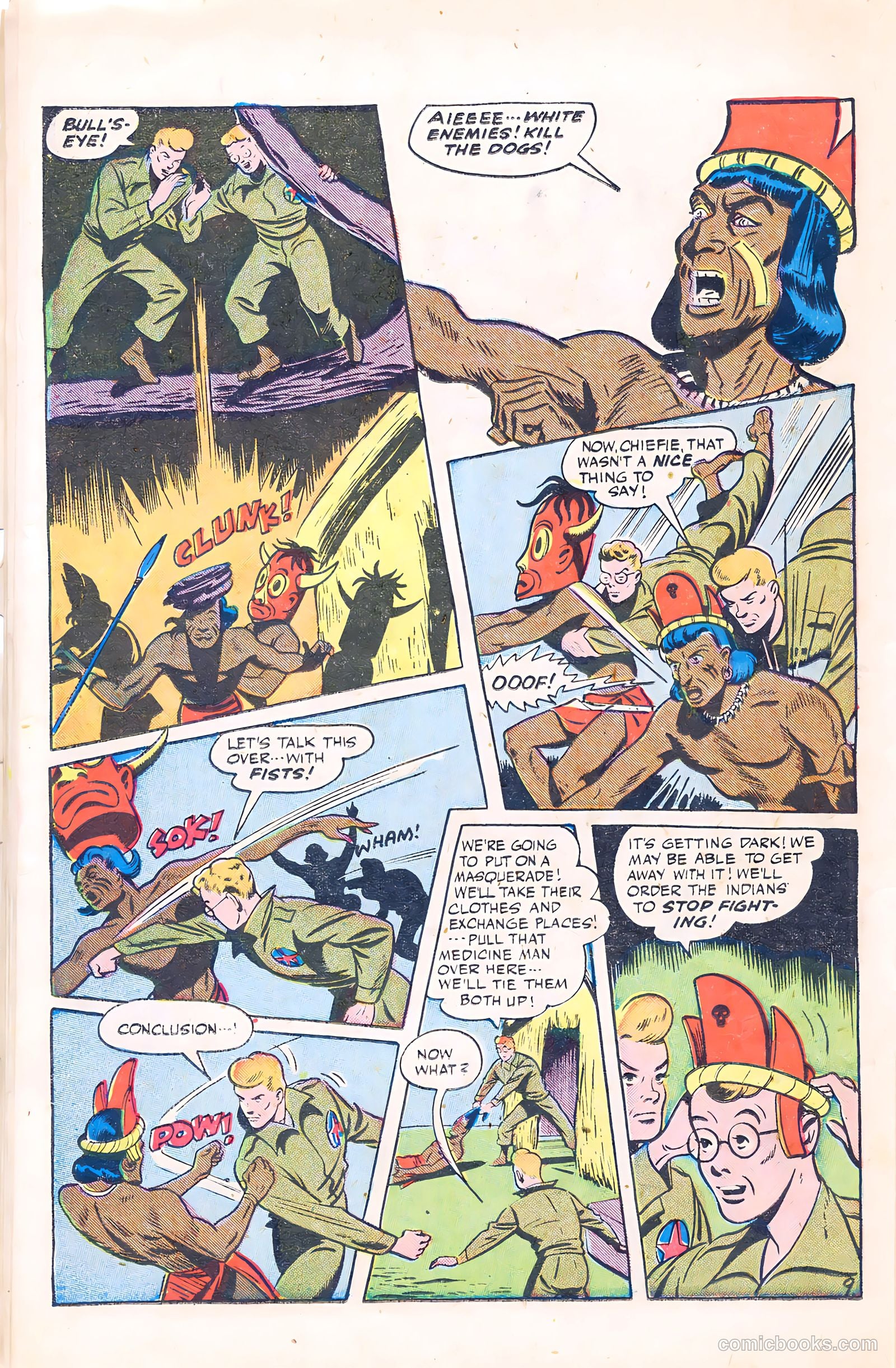 America's Best Comics #27 (1948, Visual Editions, Inc.) — page 34 of 52