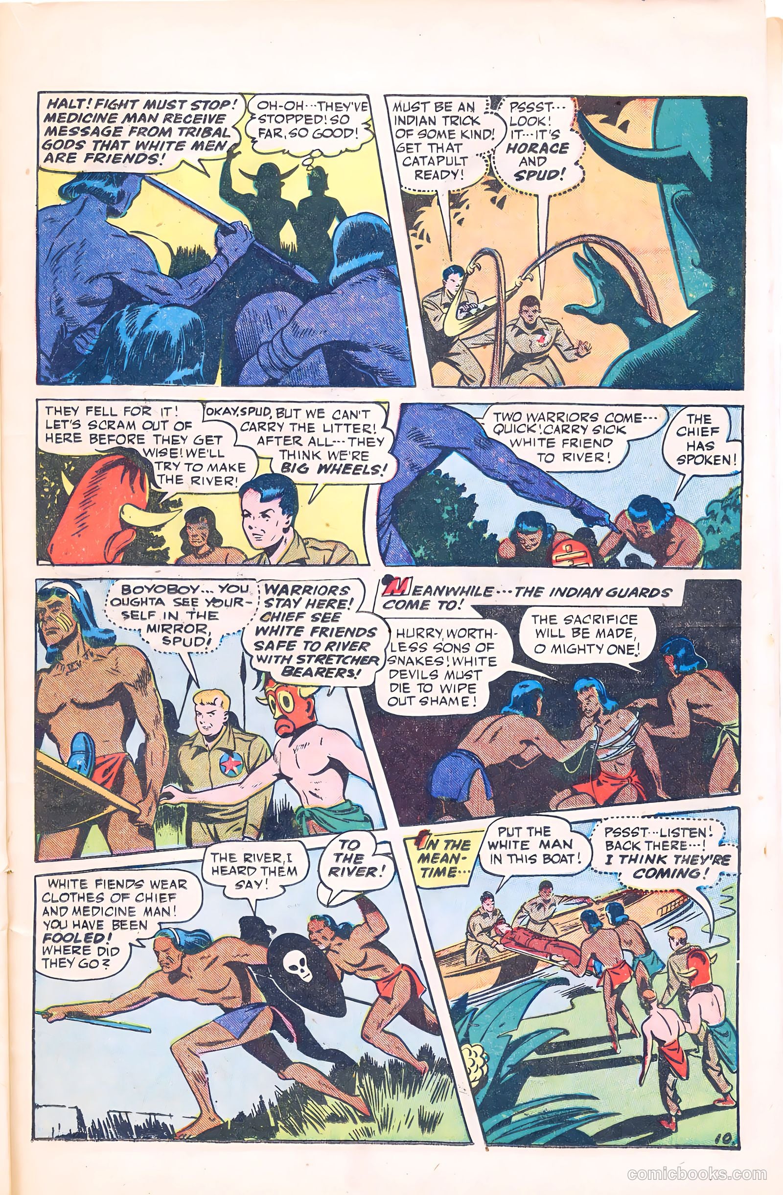 America's Best Comics #27 (1948, Visual Editions, Inc.) — page 35 of 52