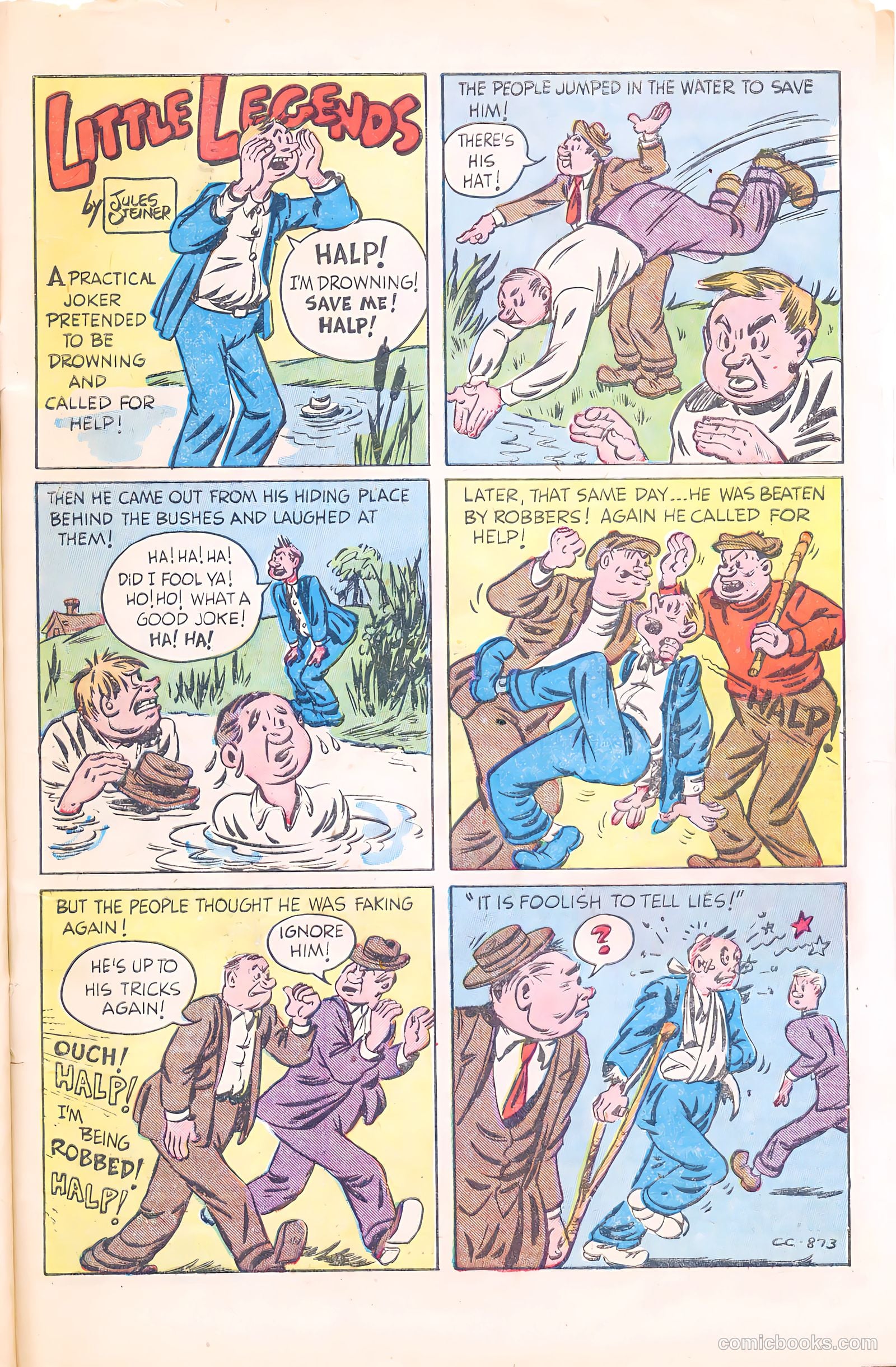 America's Best Comics #27 (1948, Visual Editions, Inc.) — page 49 of 52