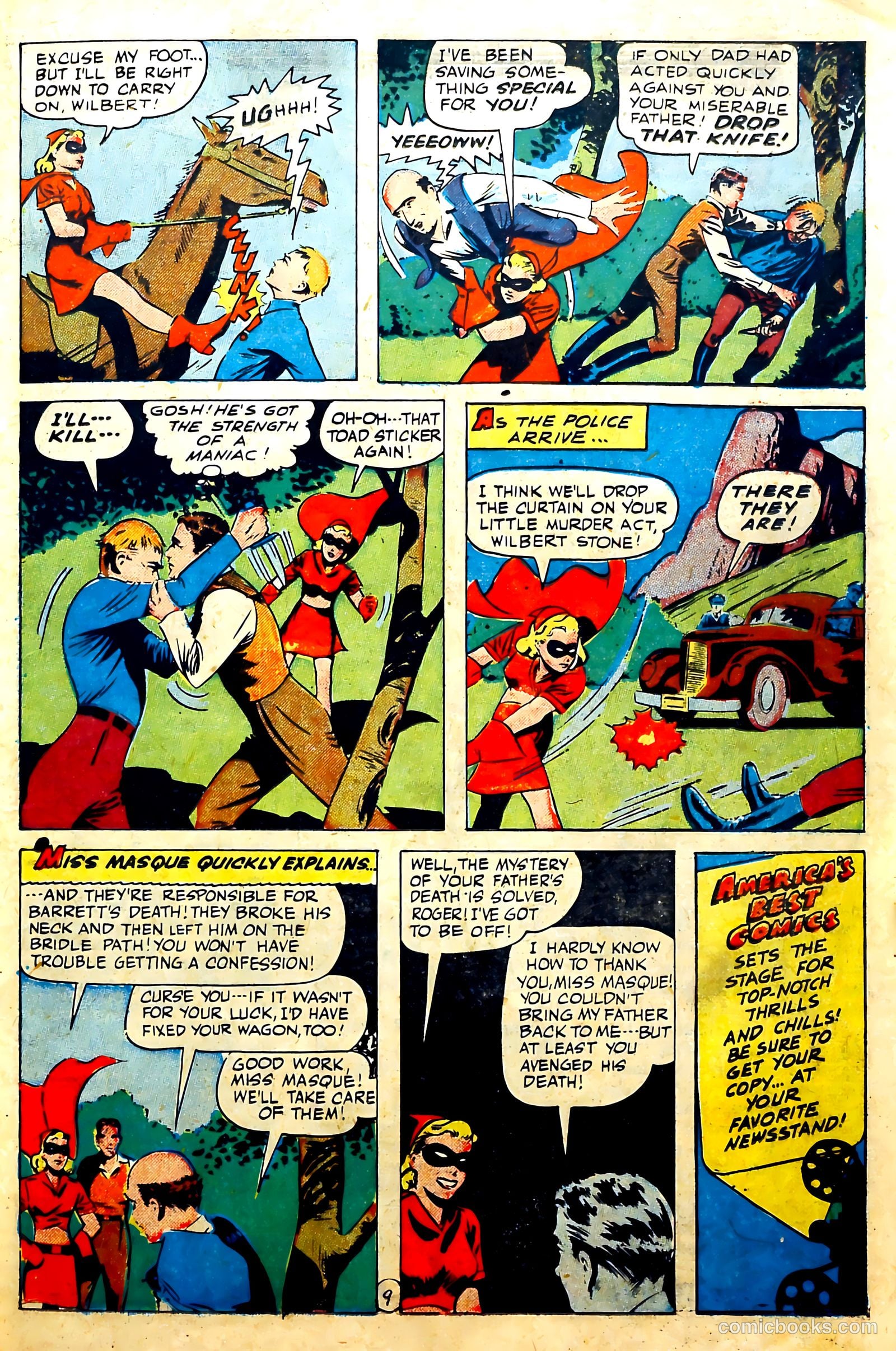 America's Best Comics #31 (1949, Visual Editions, Inc.) — page 19 of 37