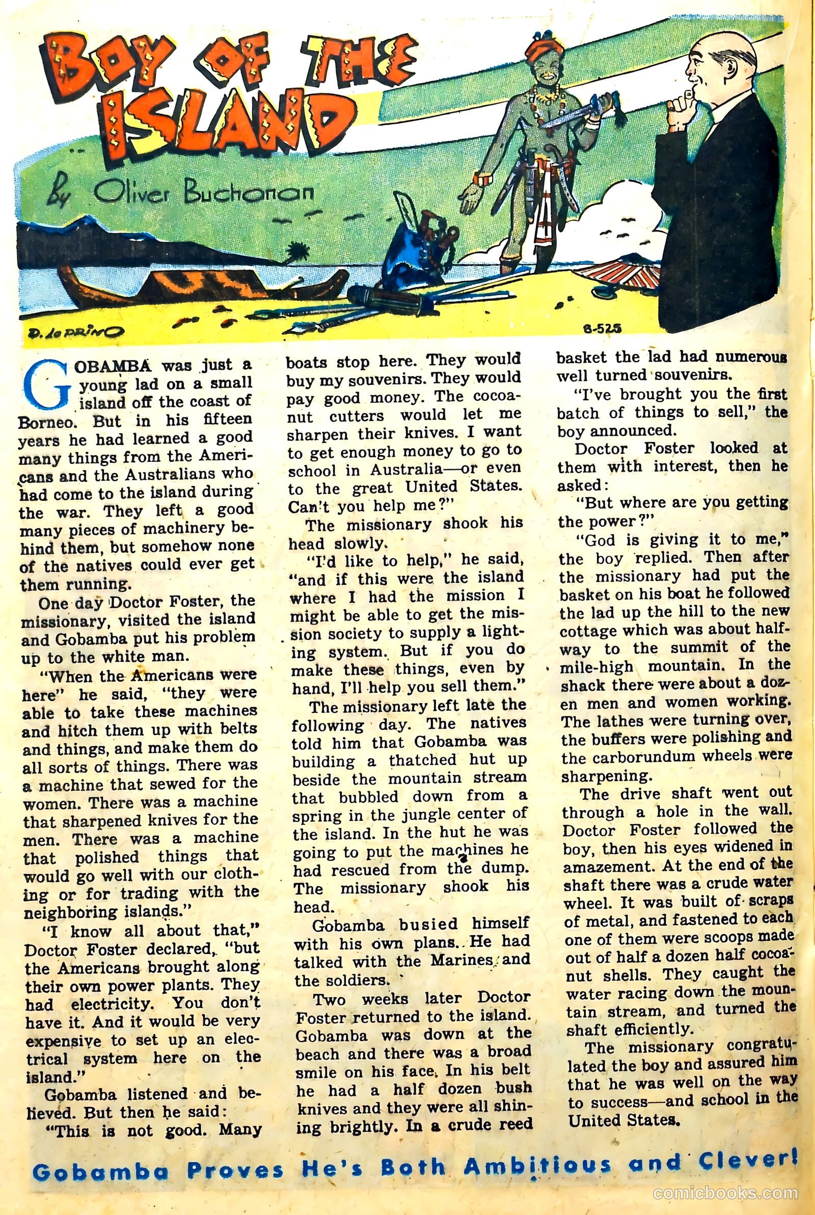America's Best Comics #31 (1949, Visual Editions, Inc.) — page 20 of 37