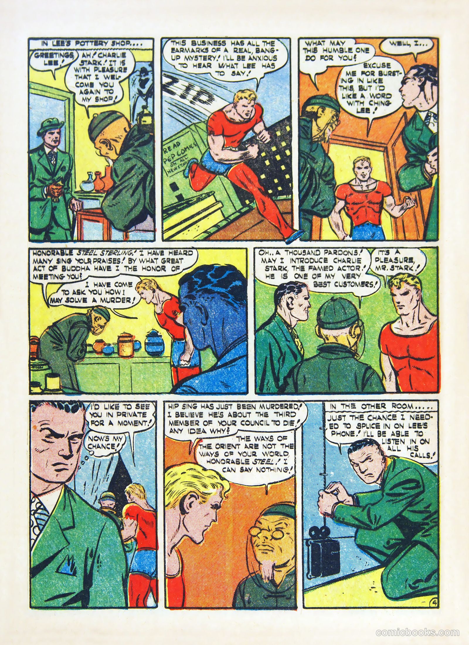 Jackpot Comics #3 (1941) — page 6