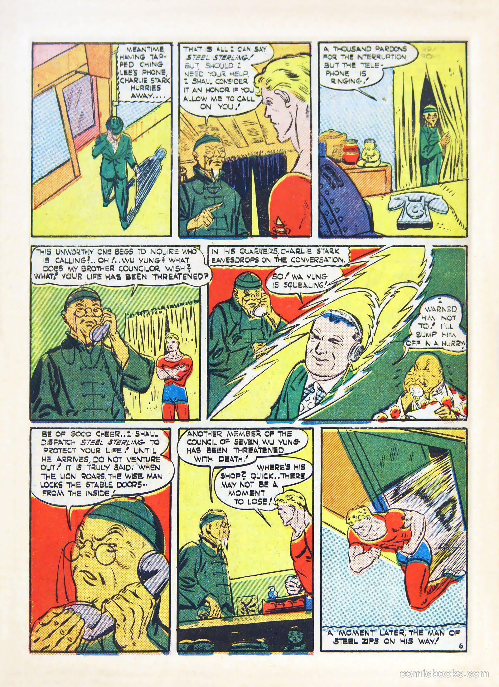 Jackpot Comics #3 (1941) — page 8