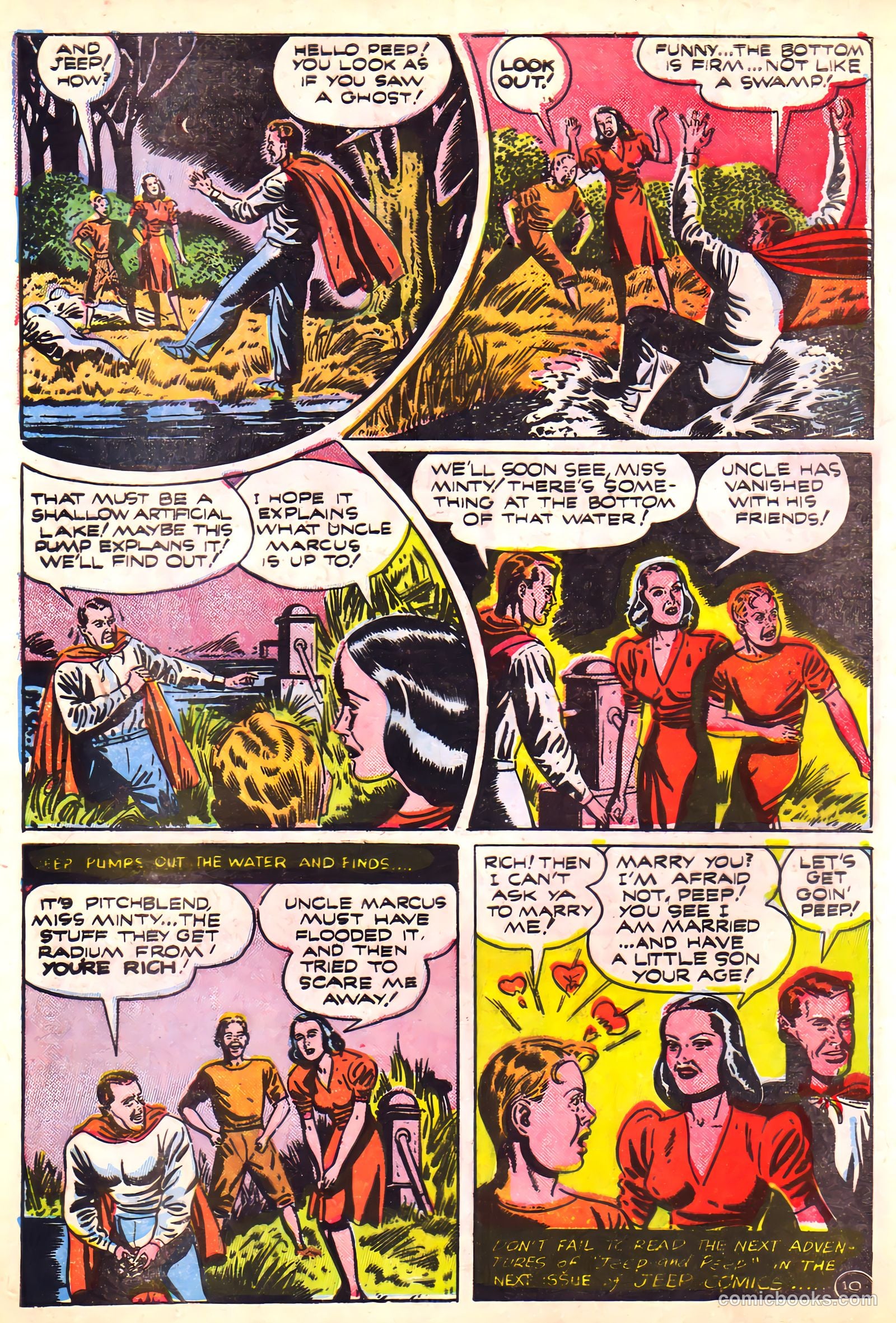 Jeep Comics #3 (1948) — page 12