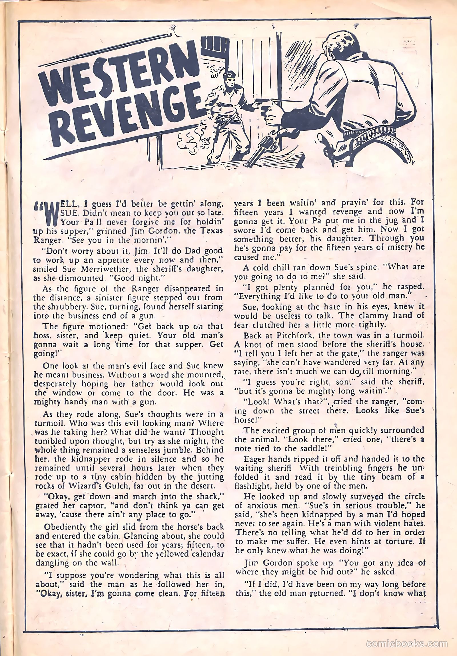 Jesse James #16 (1954) — page 33 of 36