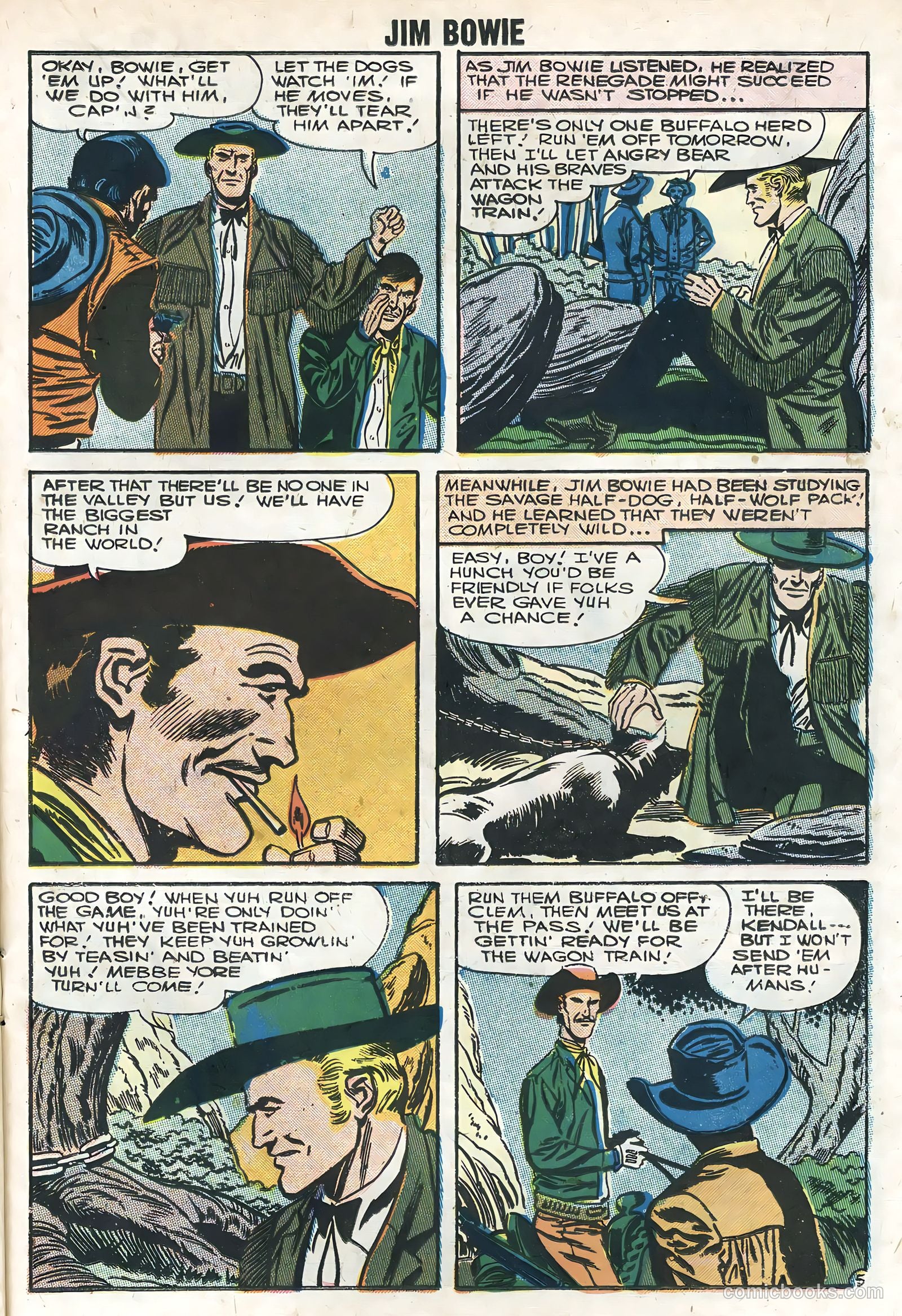 Jim Bowie #18 (1957) — page 23 of 36