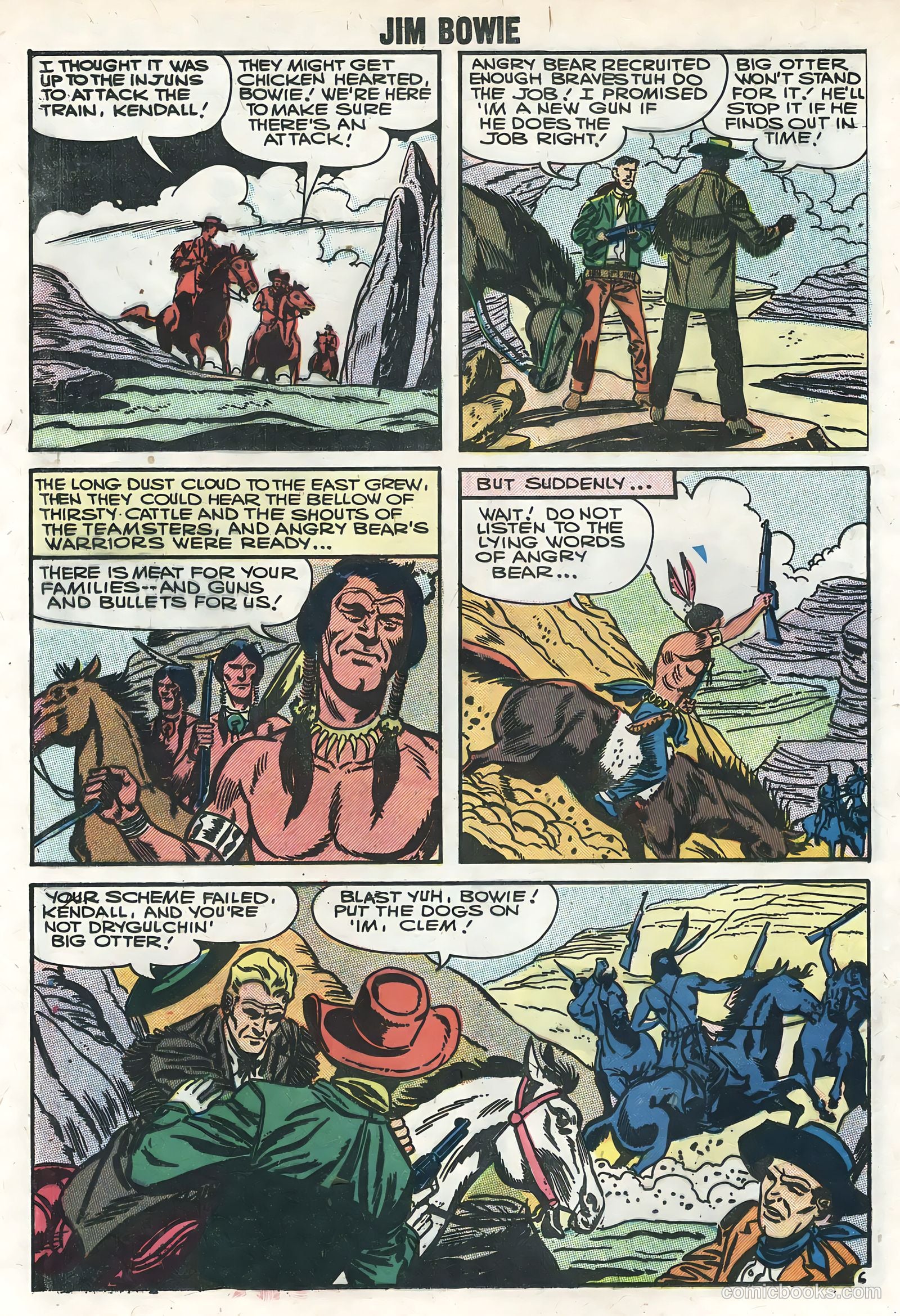 Jim Bowie #18 (1957) — page 24 of 36