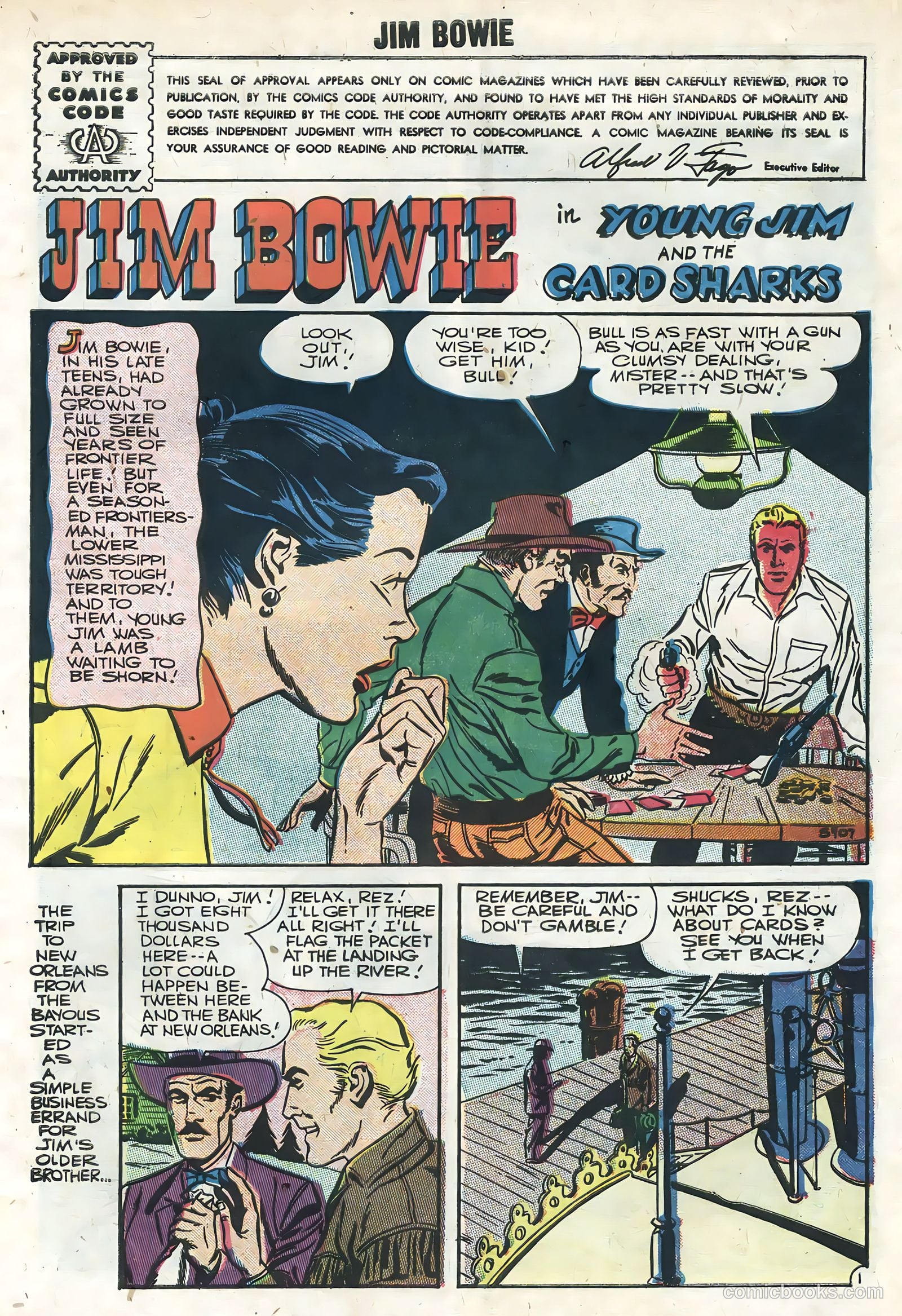 Jim Bowie #18 (1959) — page 3 of 36