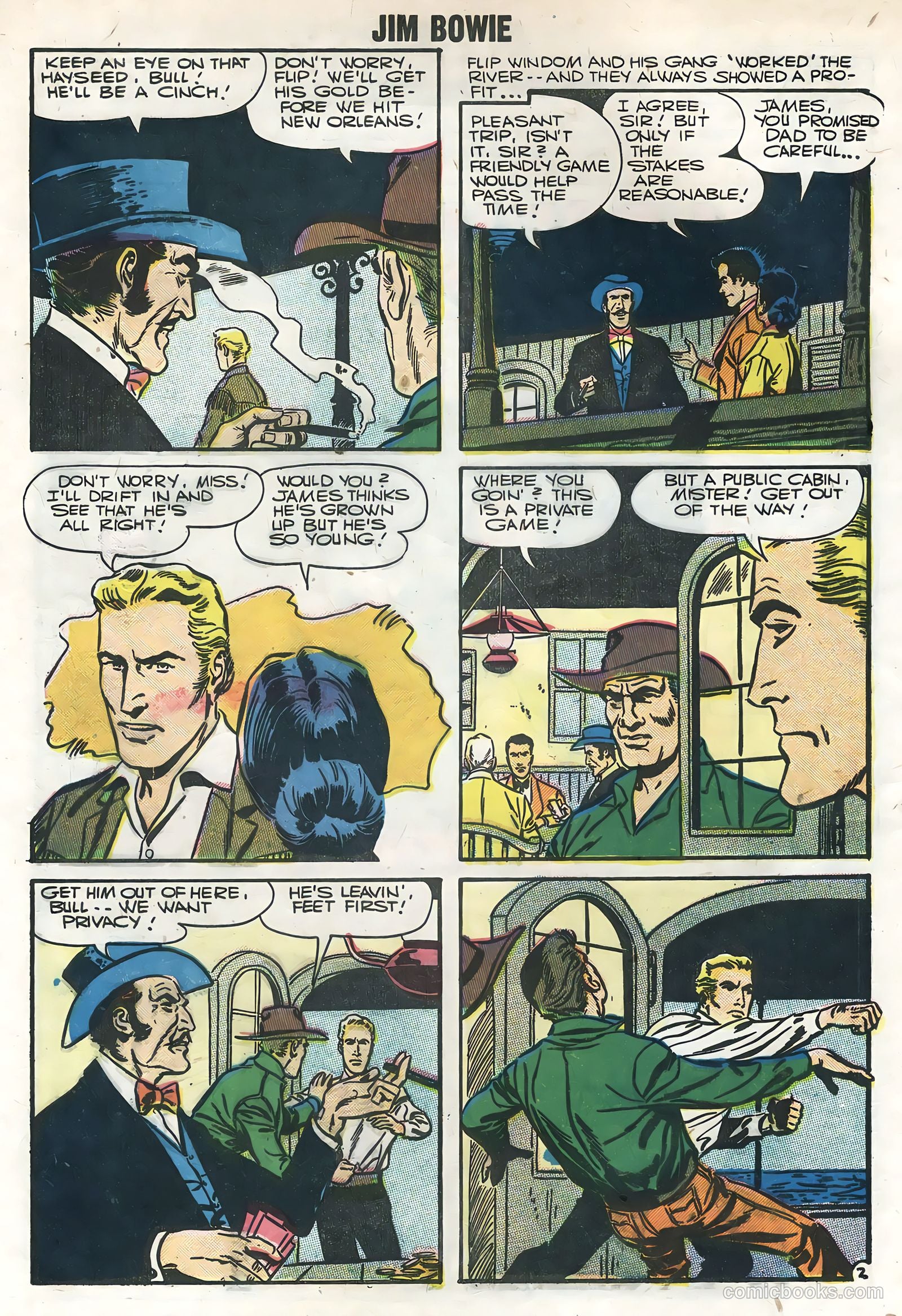 Jim Bowie #18 (1959) — page 4 of 36
