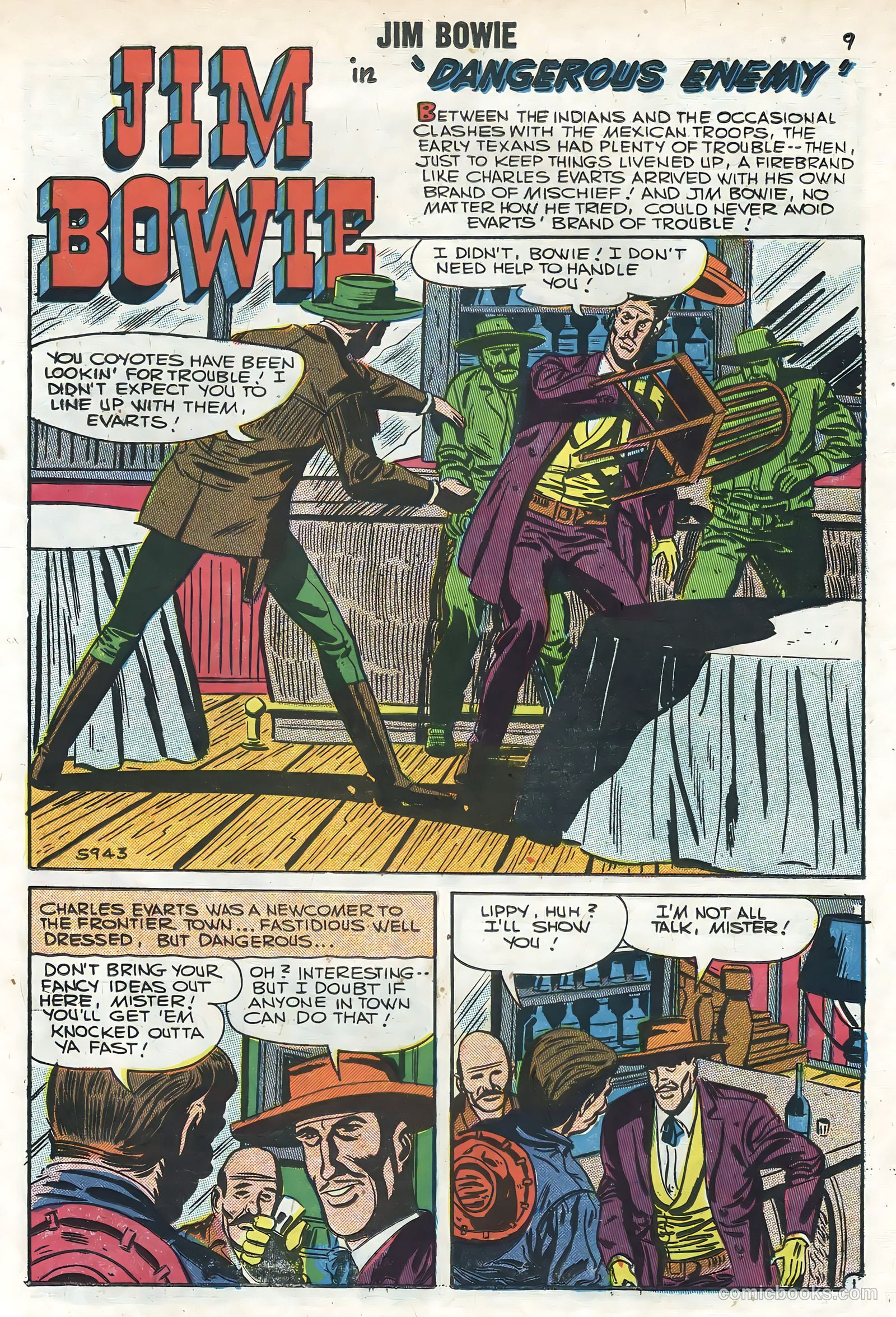 Jim Bowie #18 (1959) — page 11 of 36