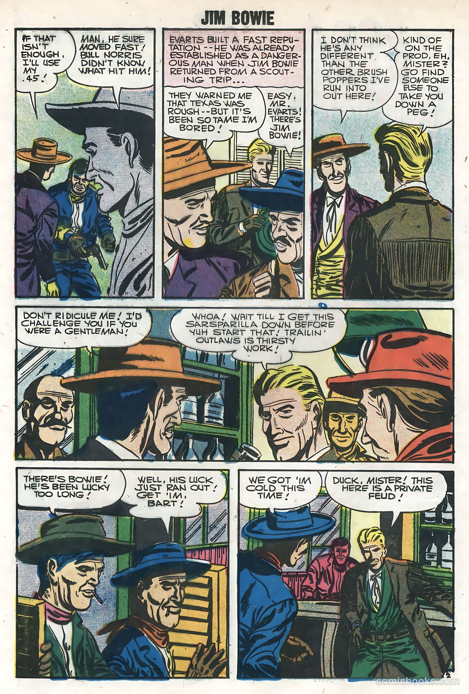Jim Bowie #18 (1959) — page 12 of 36