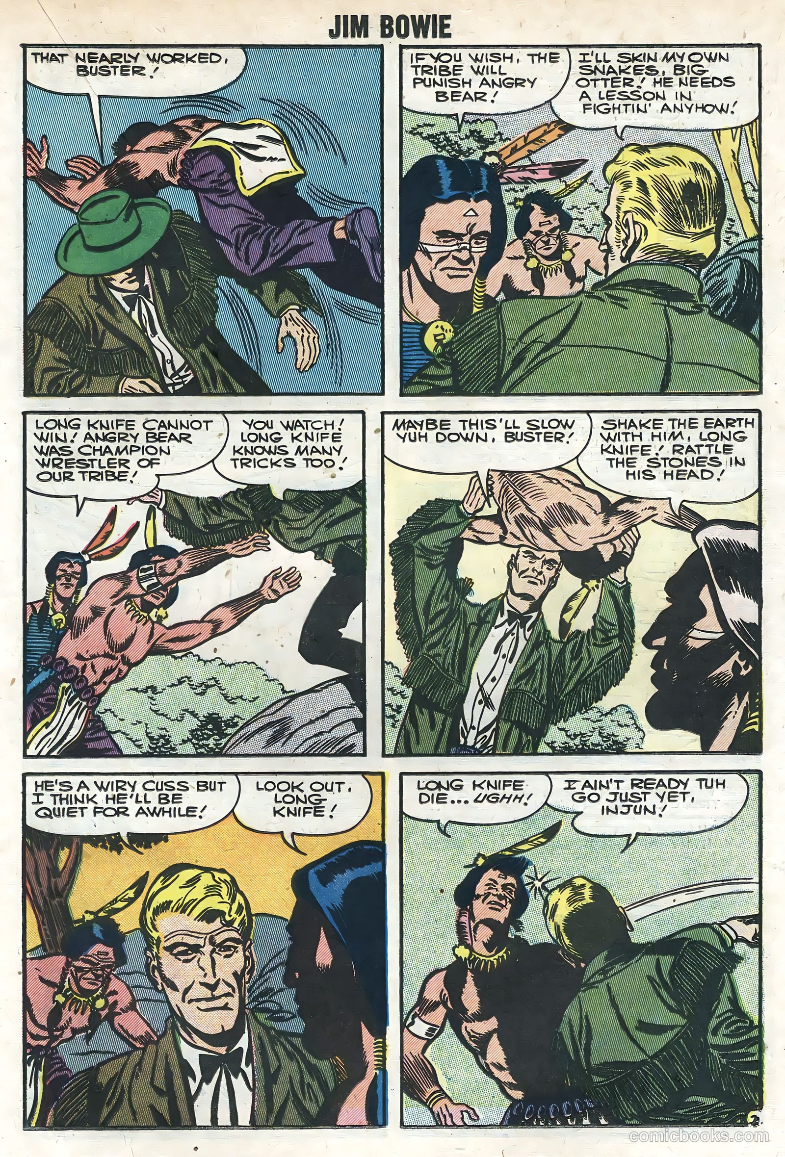 Jim Bowie #18 (1959) — page 19 of 36