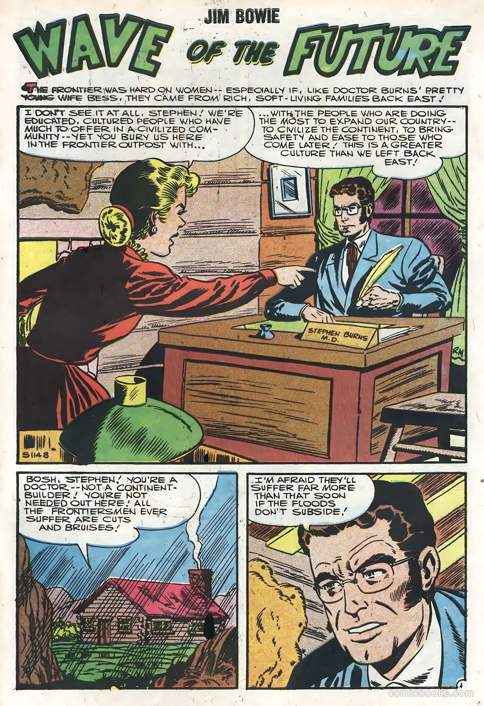 Jim Bowie #18 (1959) — page 27 of 36