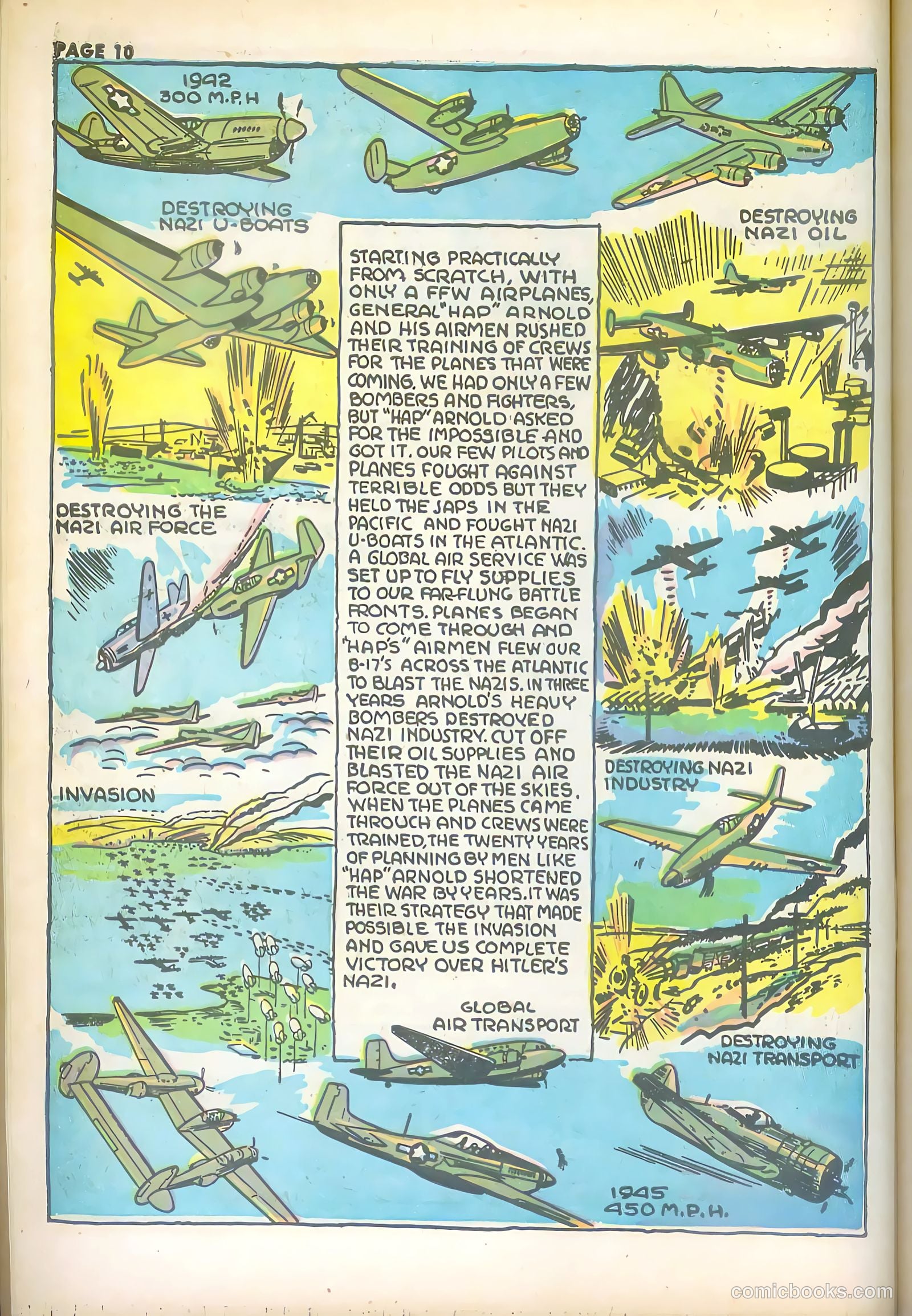 Jim Ray's Aviation Sketchbook #2 (1946, Vital Publications) — page 10 of 66