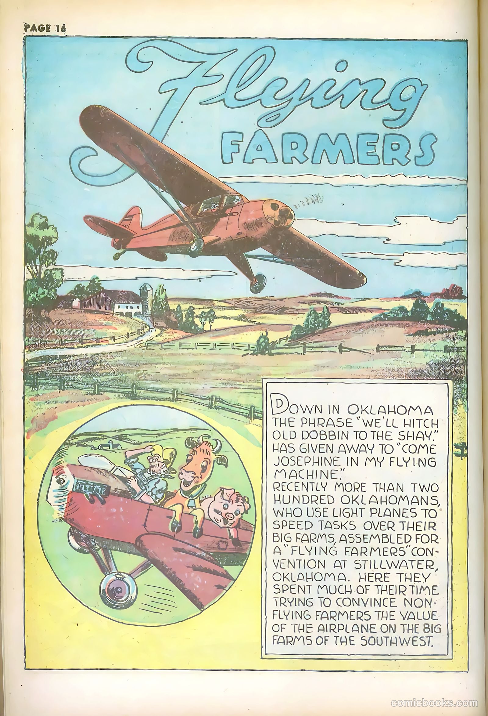 Jim Ray's Aviation Sketchbook #2 (1946, Vital Publications) — page 16 of 66