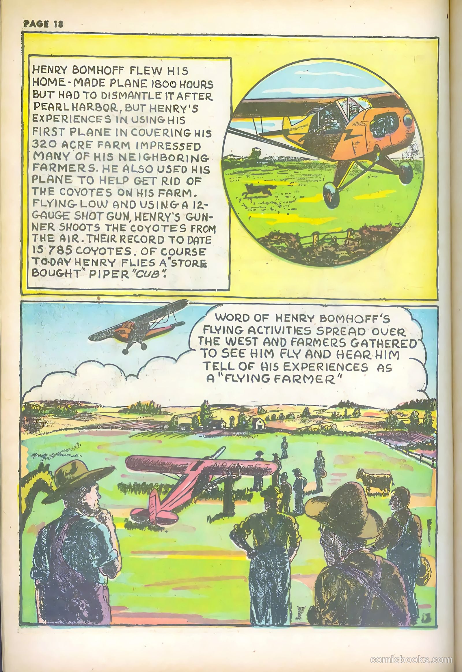 Jim Ray's Aviation Sketchbook #2 (1946, Vital Publications) — page 18 of 66
