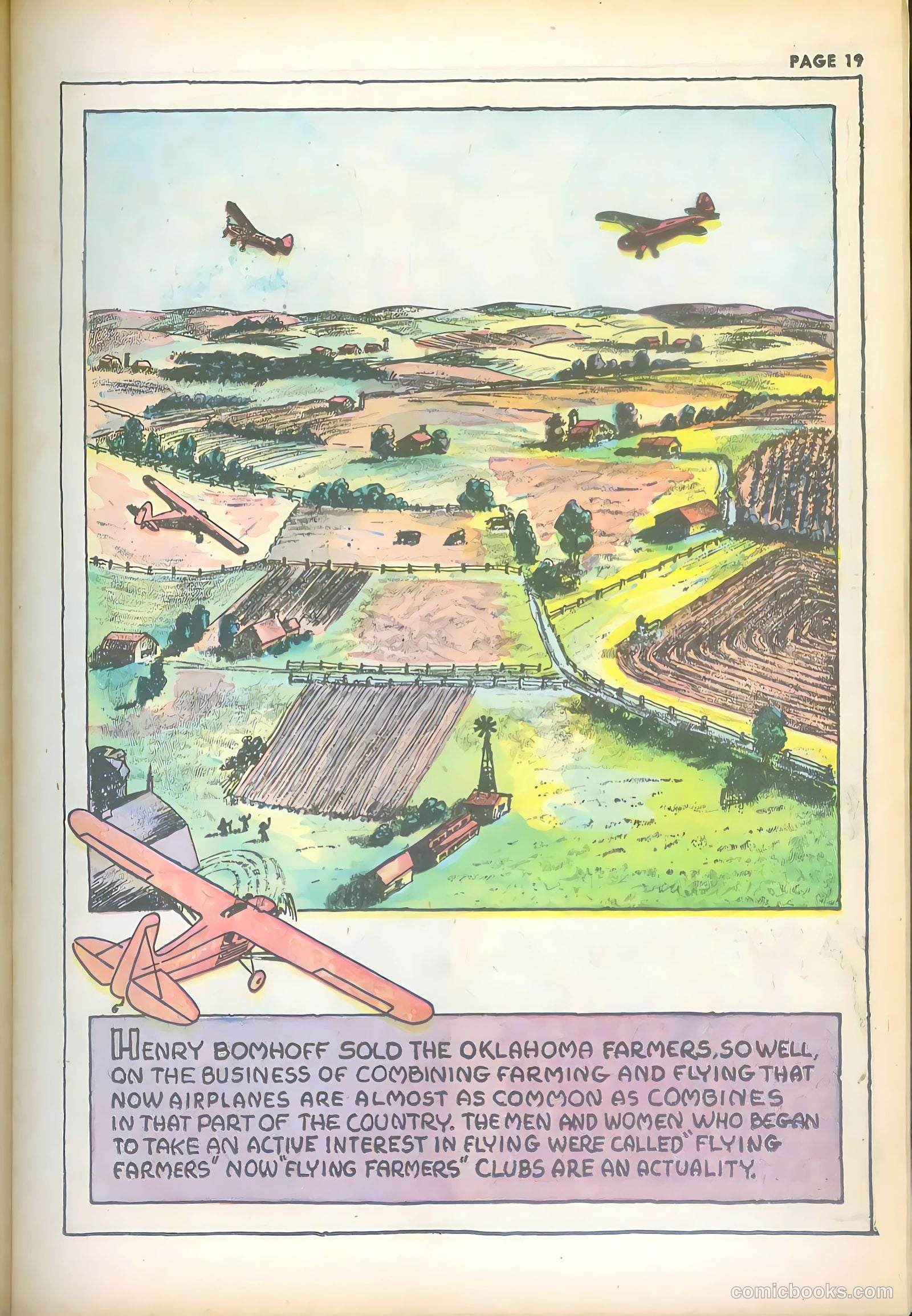 Jim Ray's Aviation Sketchbook #2 (1946, Vital Publications) — page 19 of 66