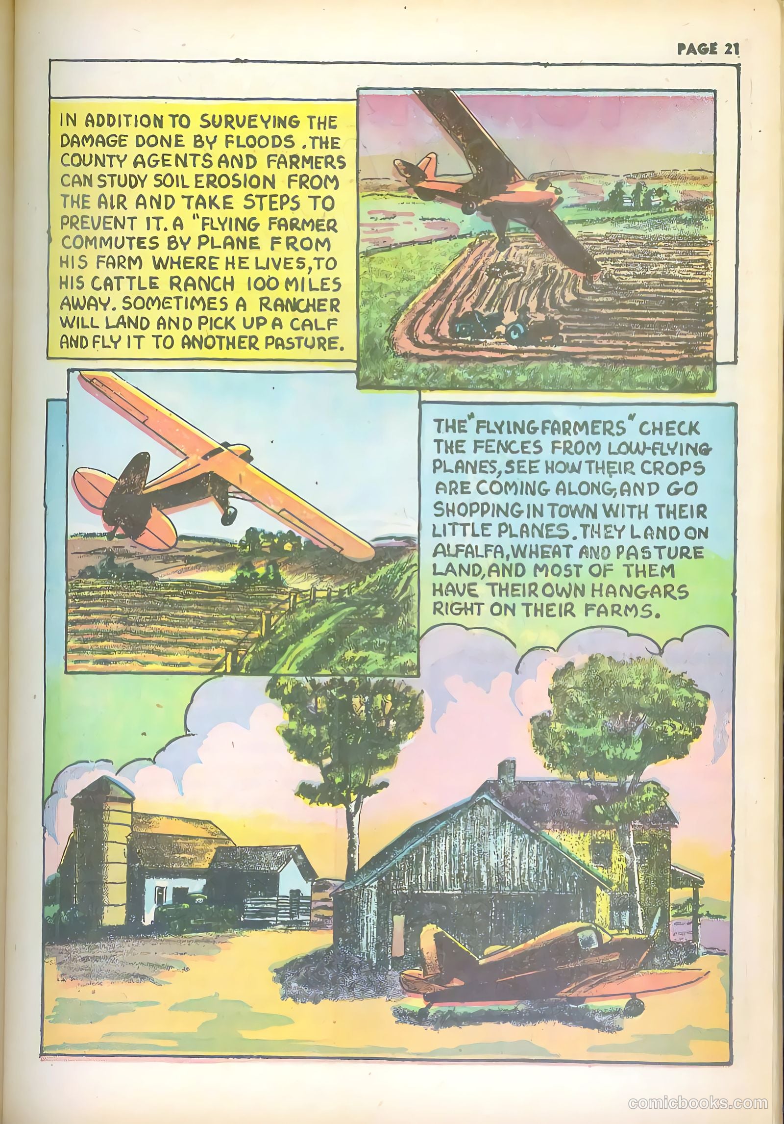 Jim Ray's Aviation Sketchbook #2 (1946, Vital Publications) — page 21 of 66