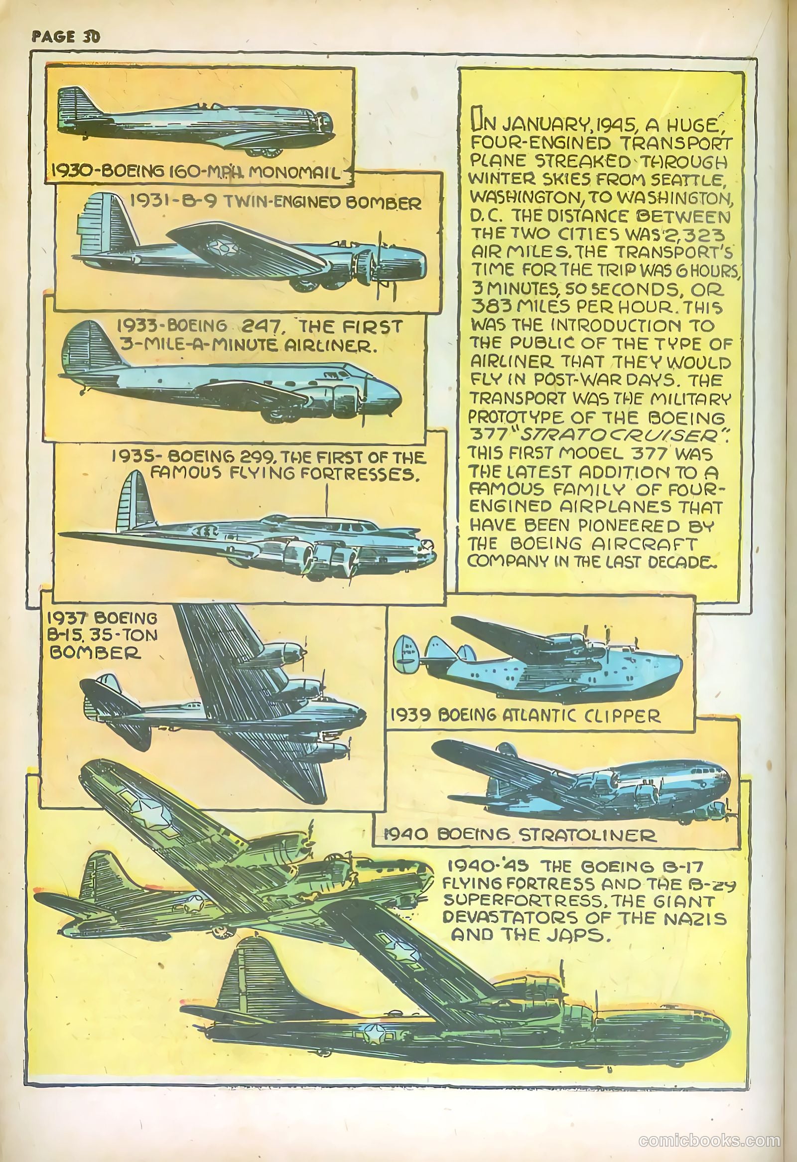 Jim Ray's Aviation Sketchbook #2 (1946, Vital Publications) — page 30 of 66