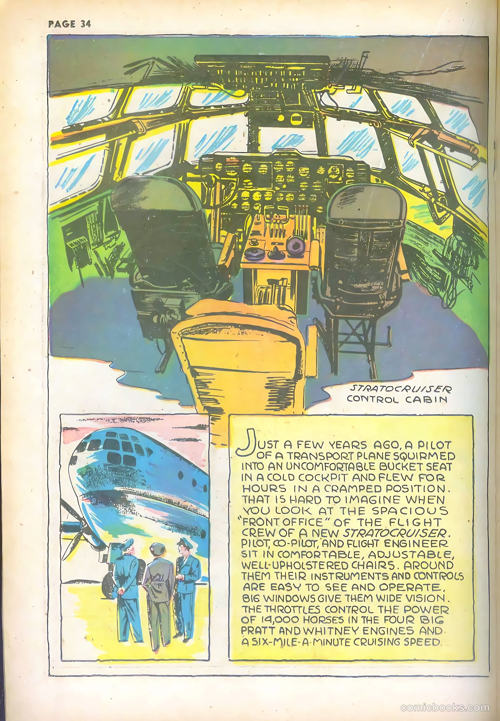 Jim Ray's Aviation Sketchbook #2 (1946, Vital Publications) — page 34 of 66