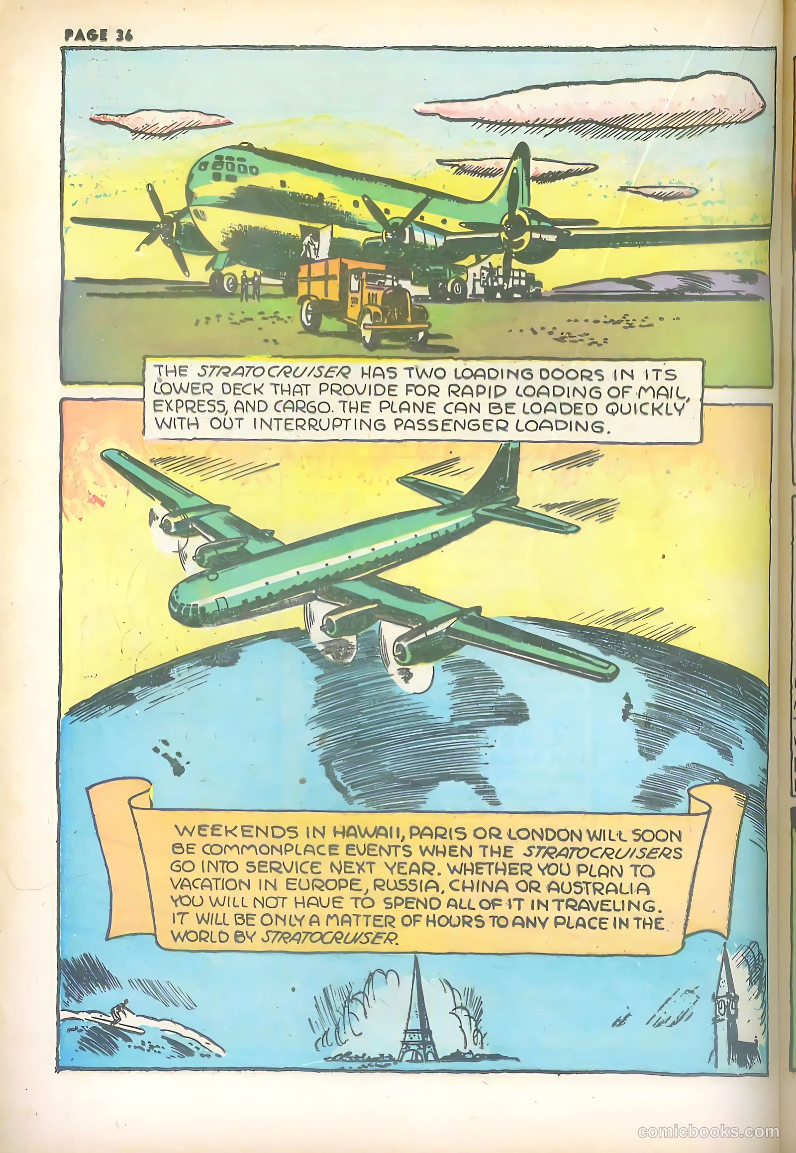 Jim Ray's Aviation Sketchbook #2 (1946, Vital Publications) — page 36 of 66